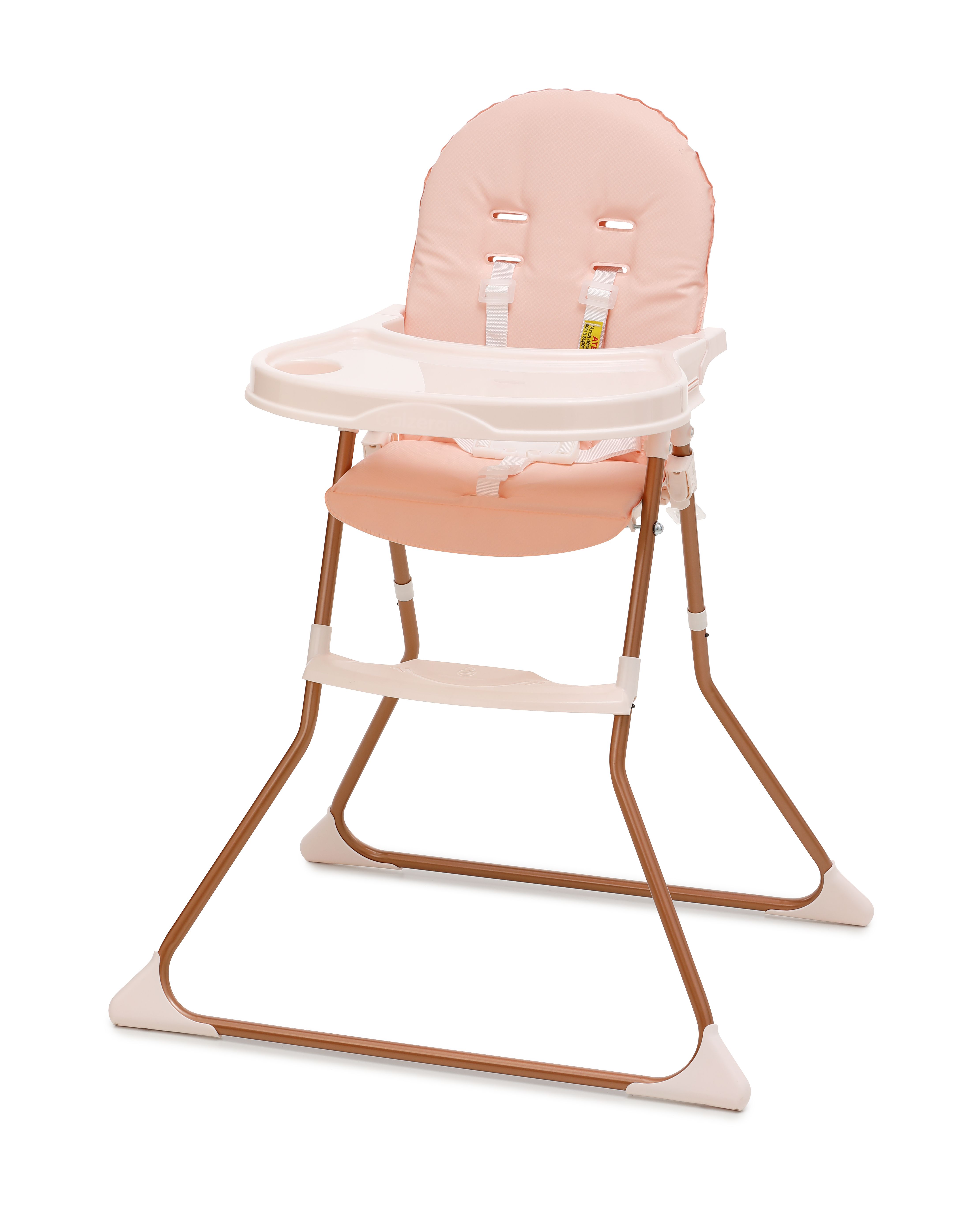 Cadeira de Alimentação Alta Nick Rosa