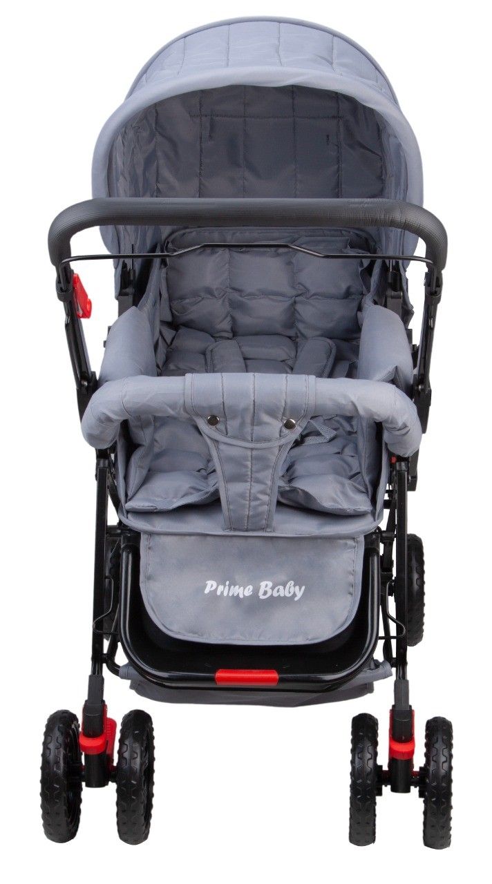 Carrinho de Bebê Berço Rover Cinza