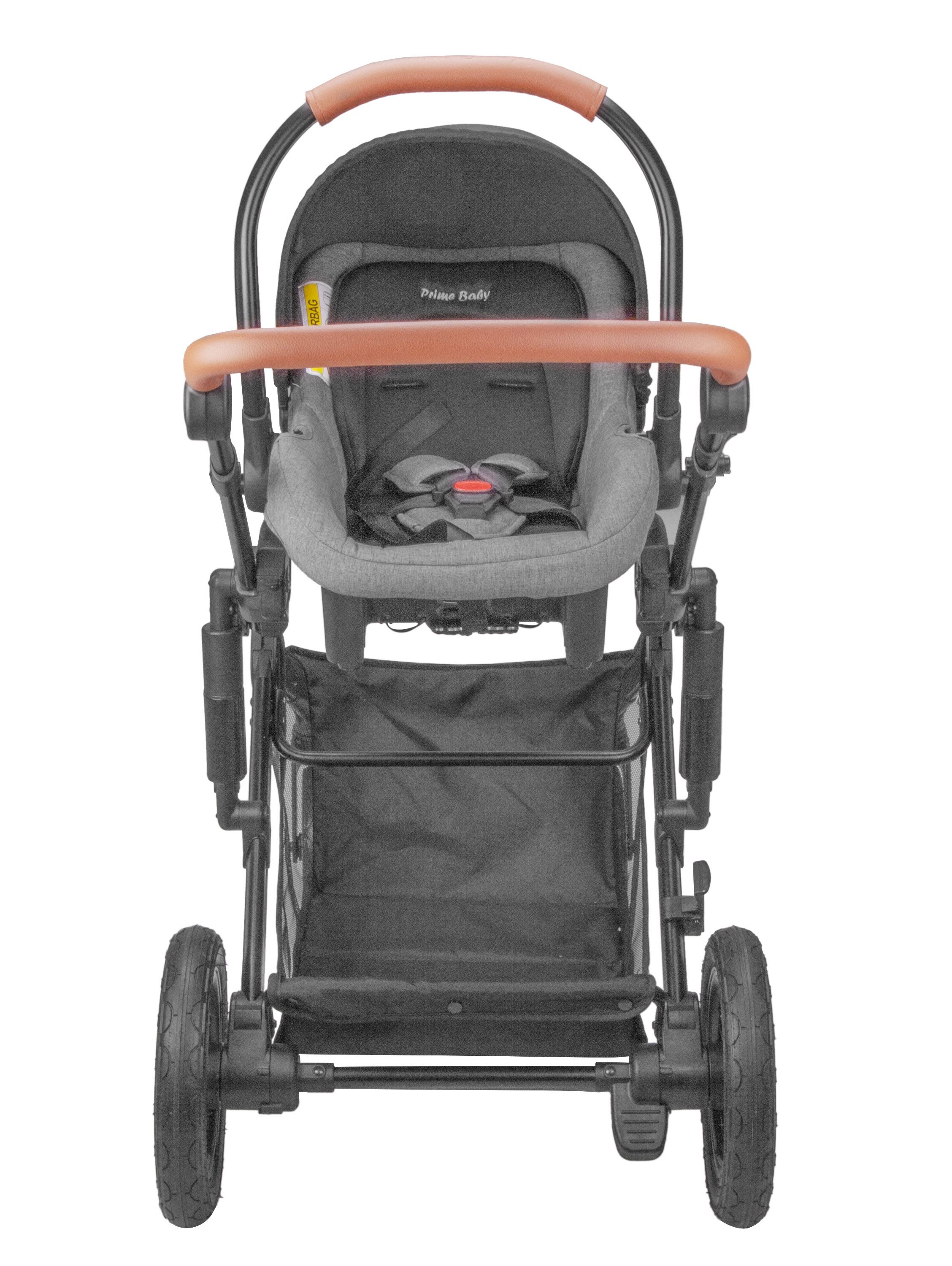Carrinho de Bebê Travel System Tygo 9 Cinza