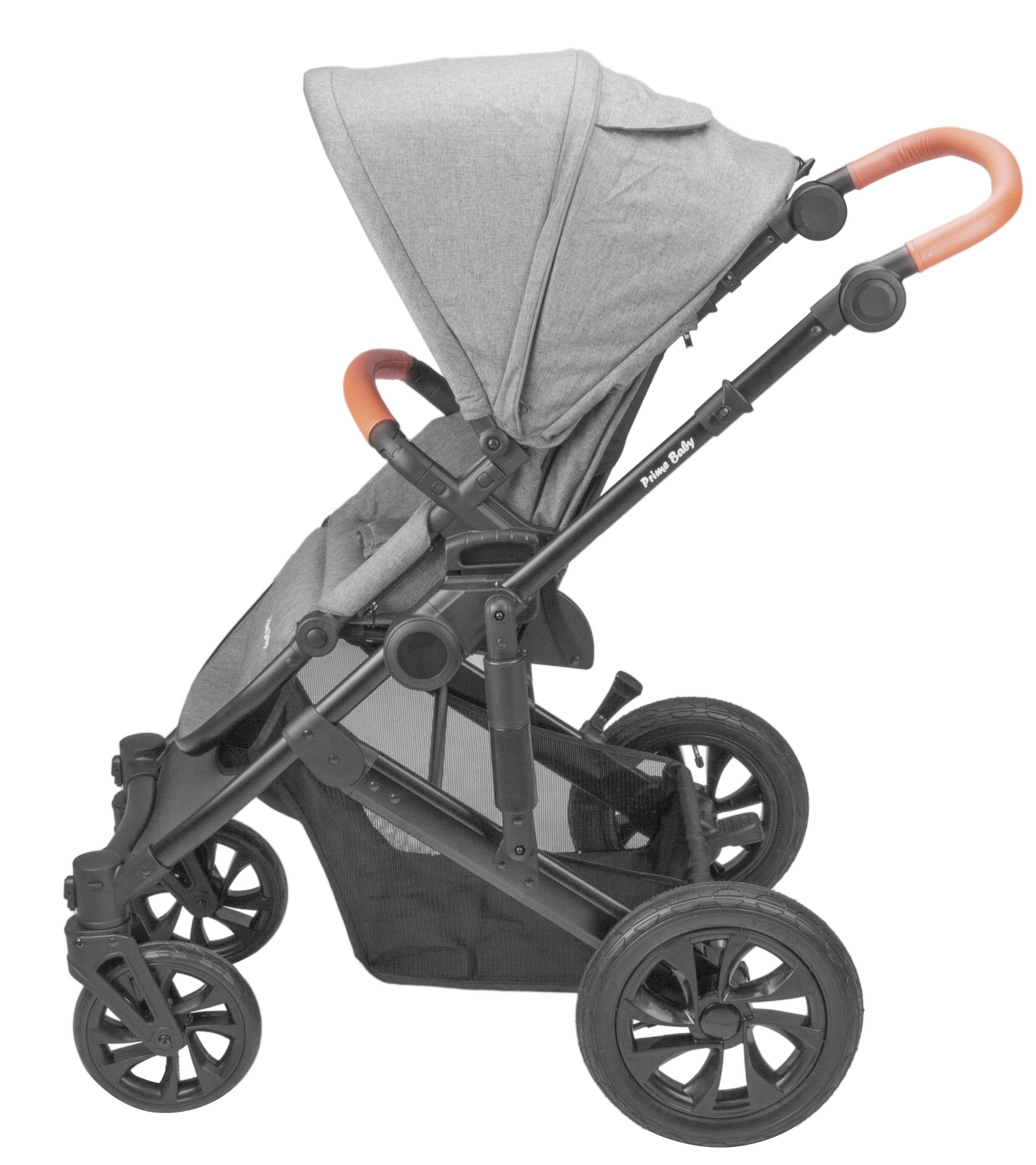 Carrinho de Bebê Travel System Tygo 9 Cinza