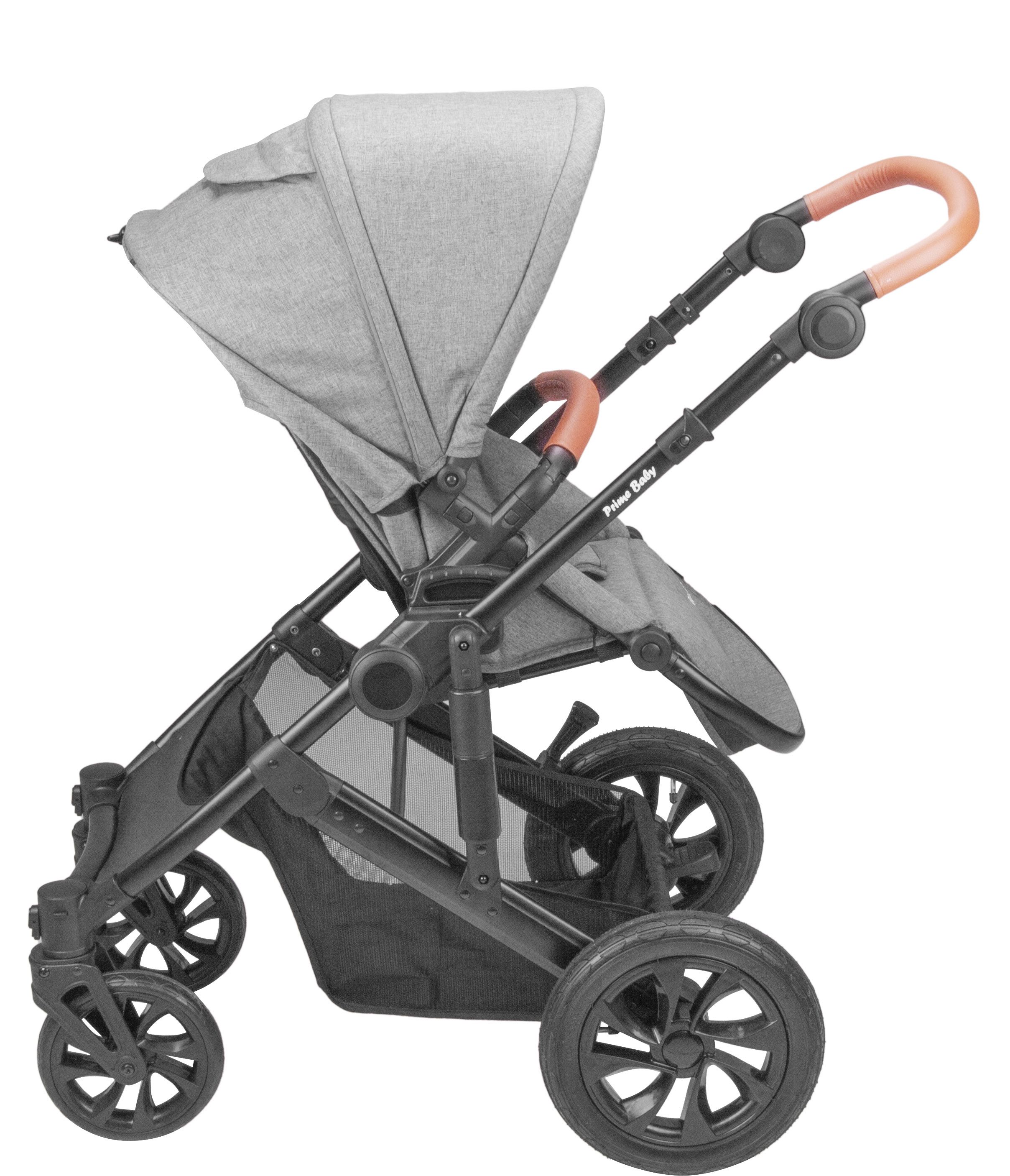 Carrinho de Bebê Travel System Tygo 9 Cinza