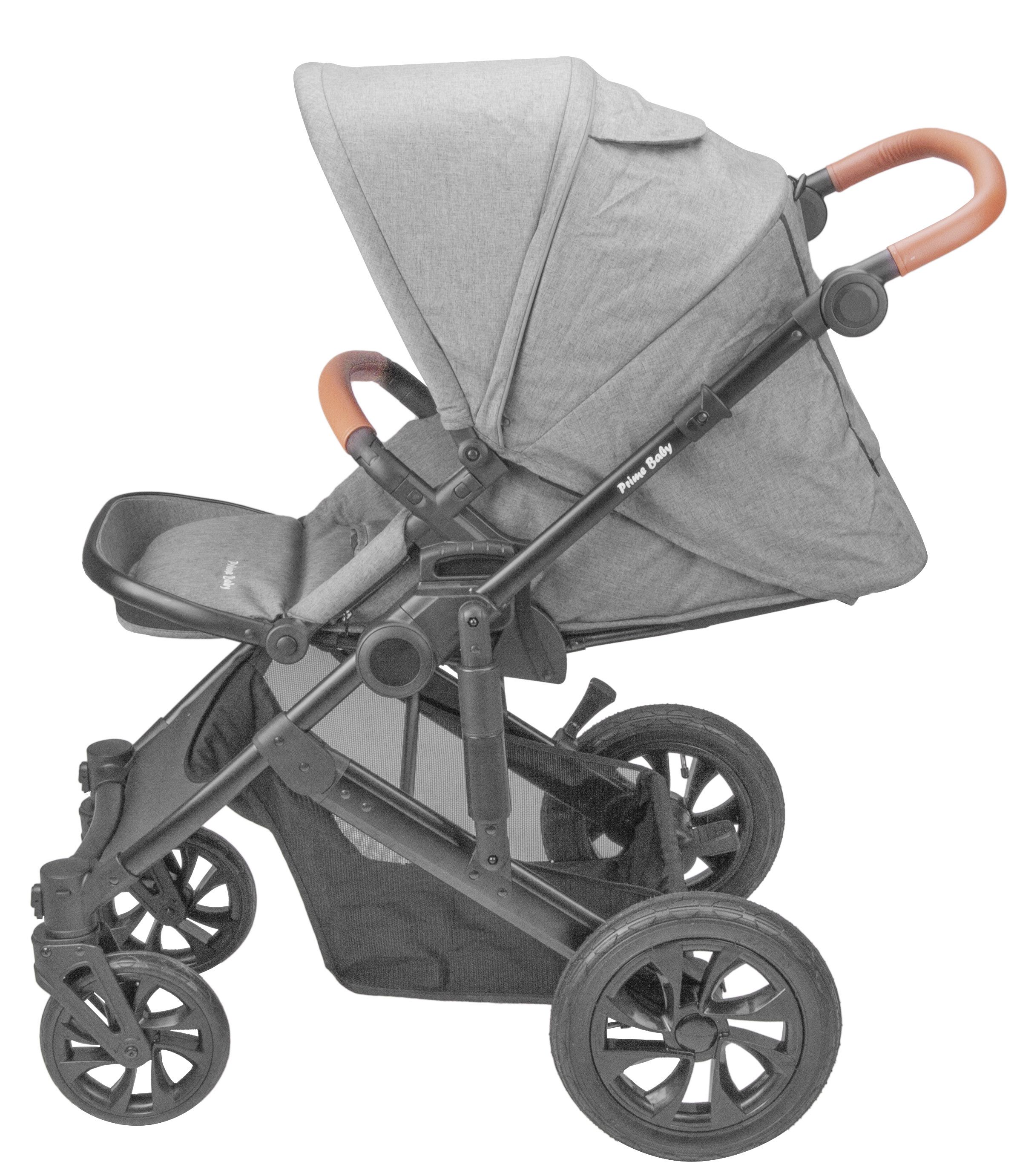 Carrinho de Bebê Travel System Tygo 9 Cinza