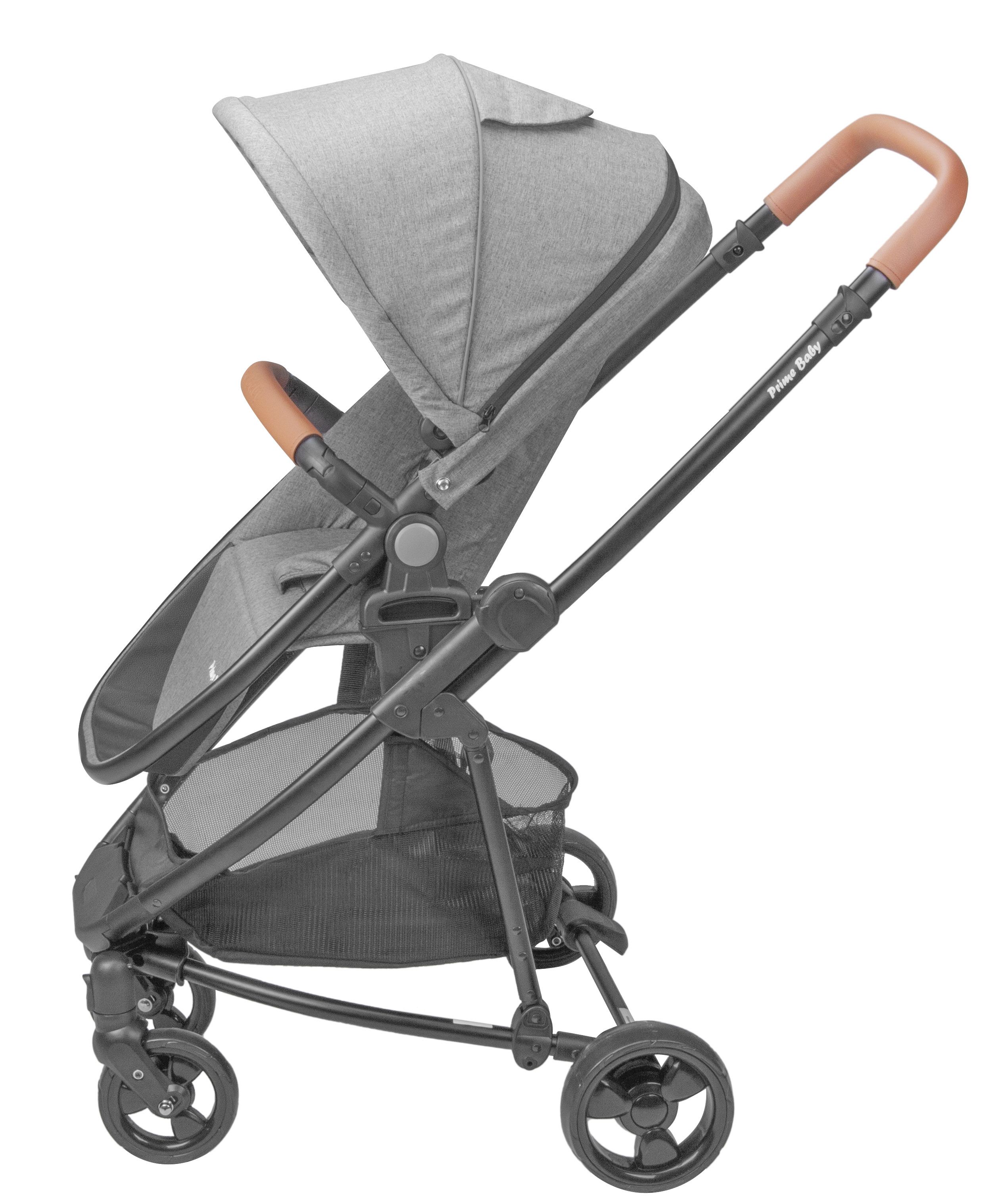 Carrinho de Bebê Travel System Tygo 6 Cinza