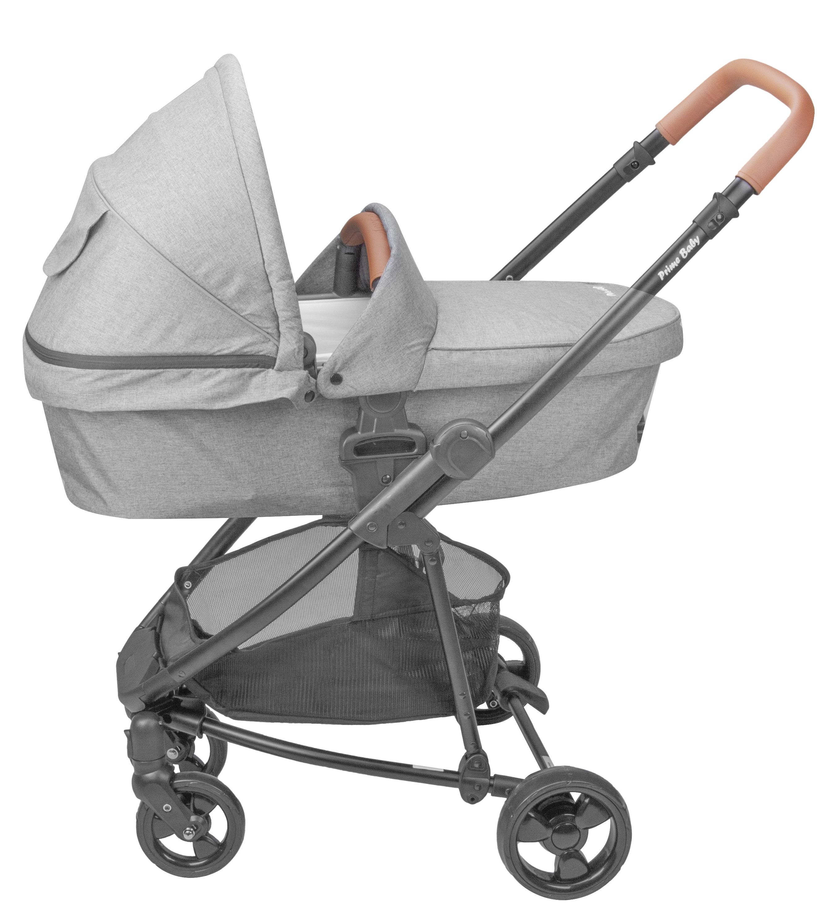 Carrinho de Bebê Travel System Tygo 6 Cinza