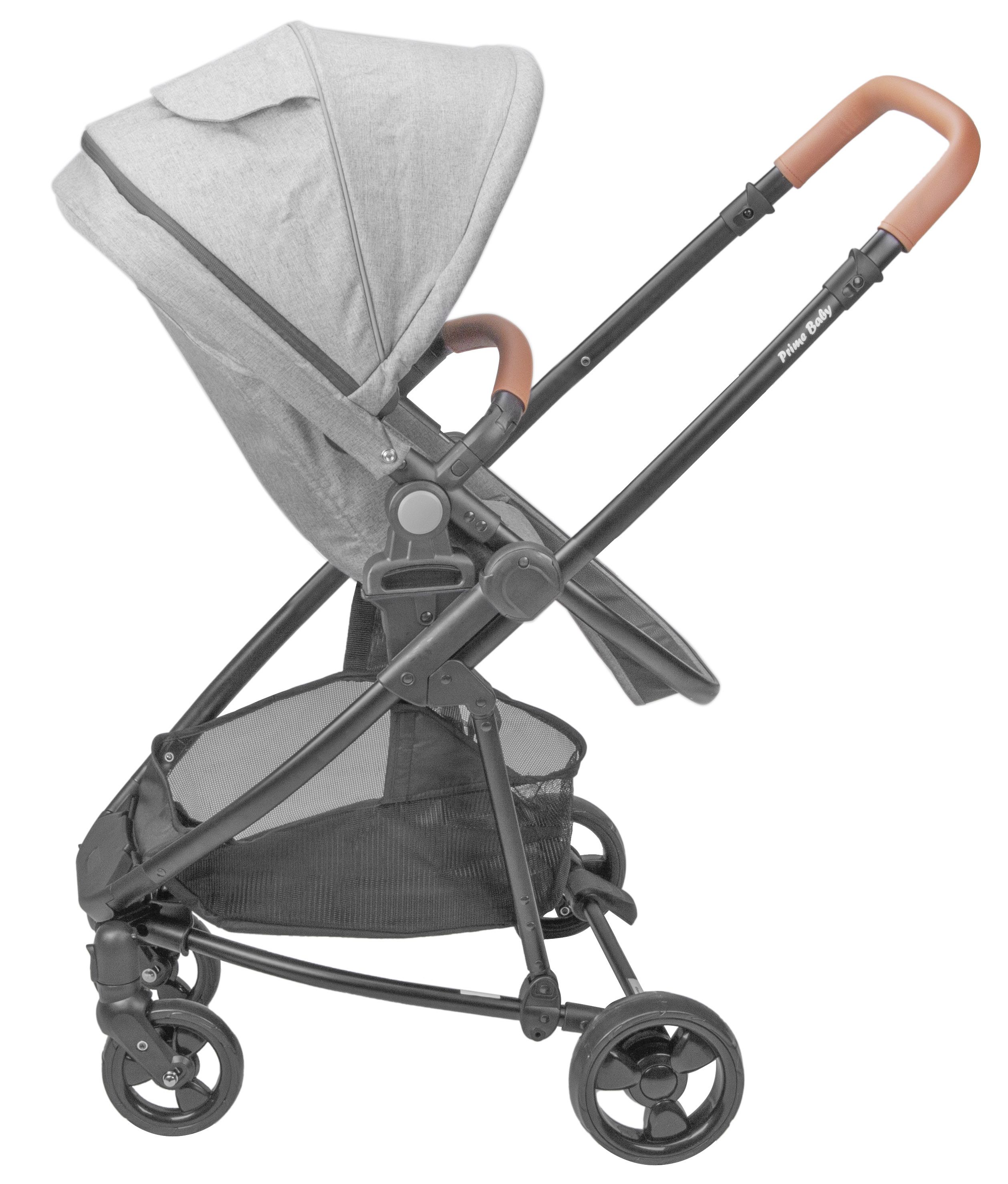 Carrinho de Bebê Travel System Tygo 6 Cinza