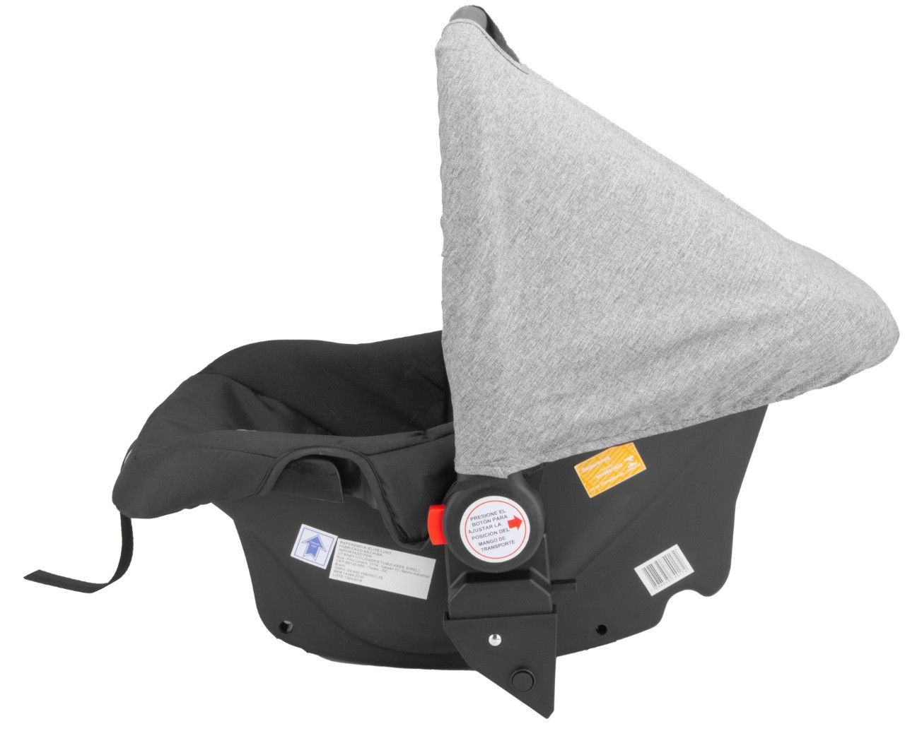 Bebê Conforto Luxo Elite Cinza