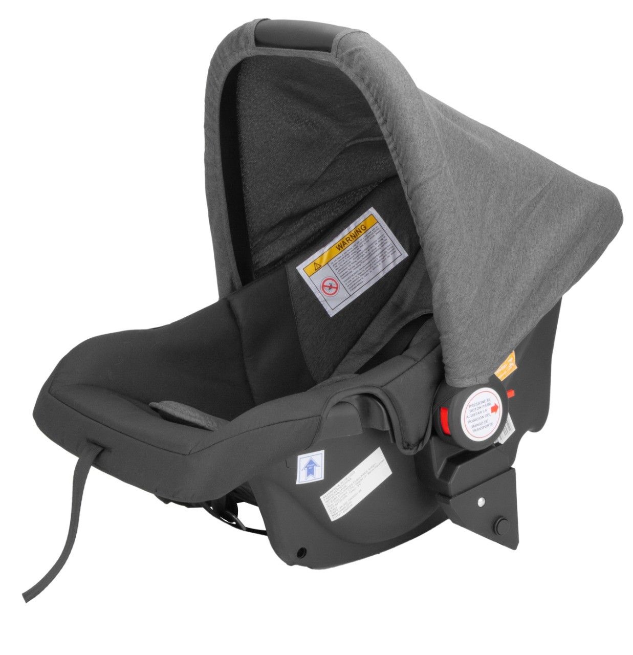 Bebê Conforto Luxo Elite Cinza