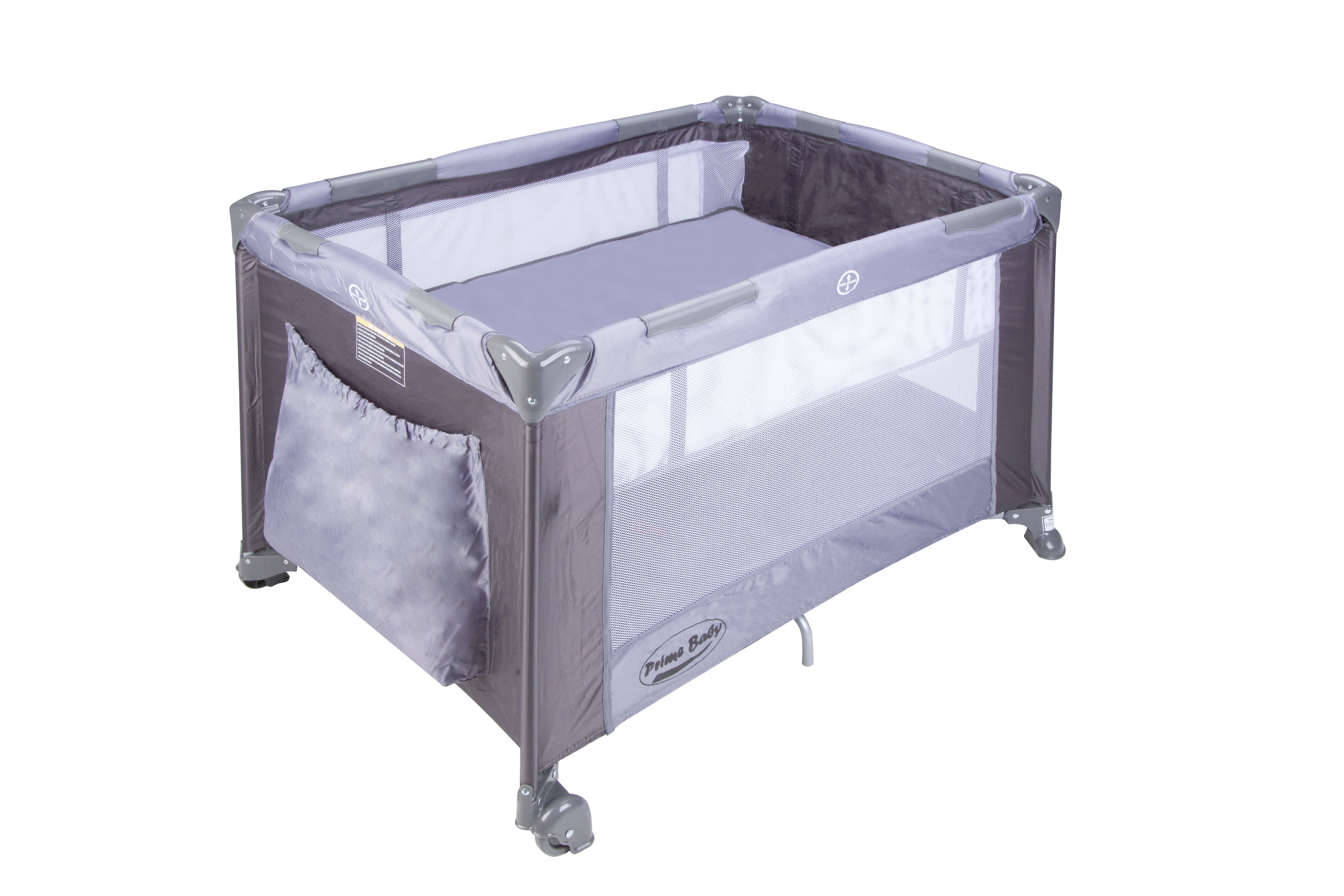 Berço Portátil Amici Cinza