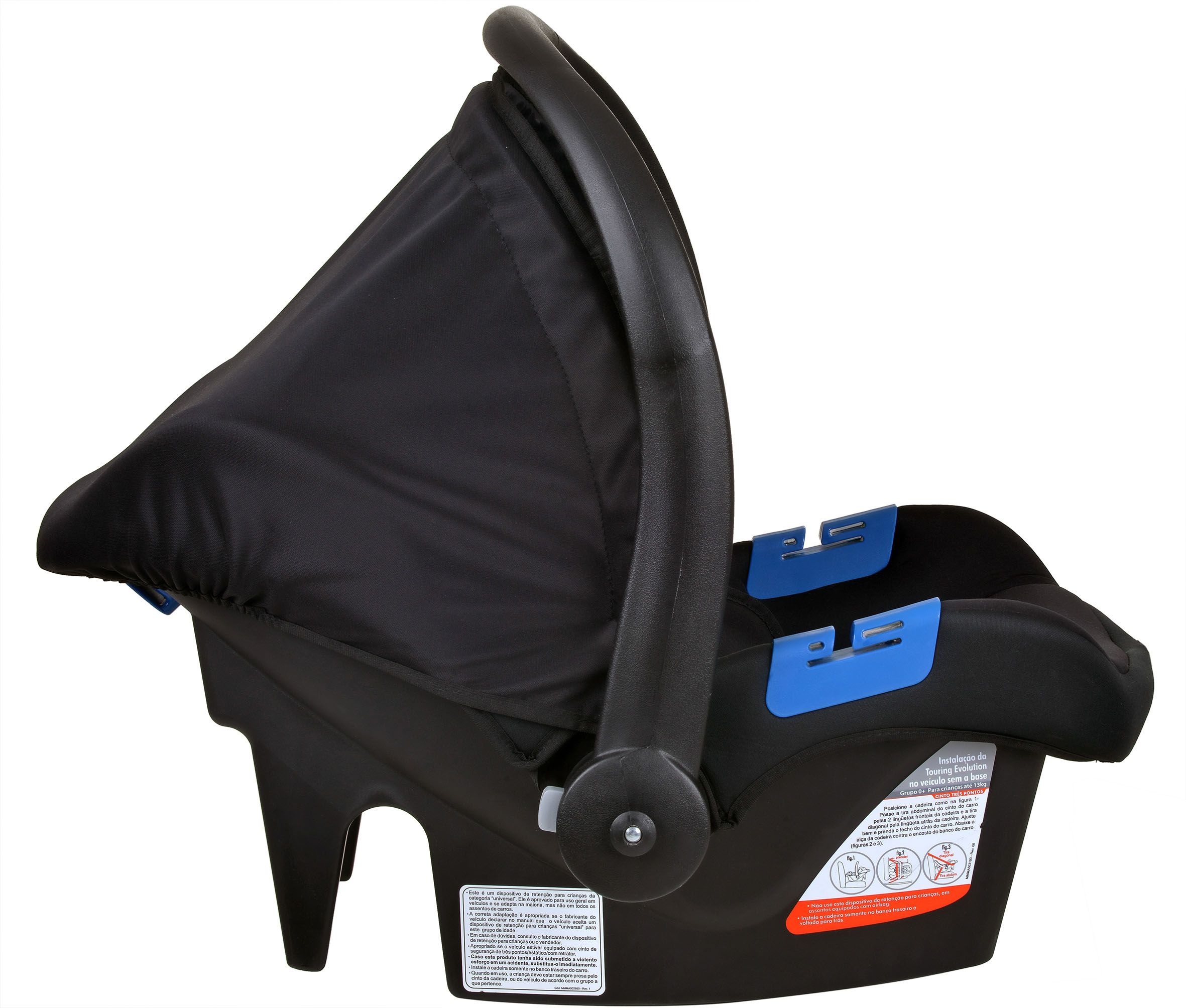 Carrinho de Bebê Travel System Ecco Preto Cobre