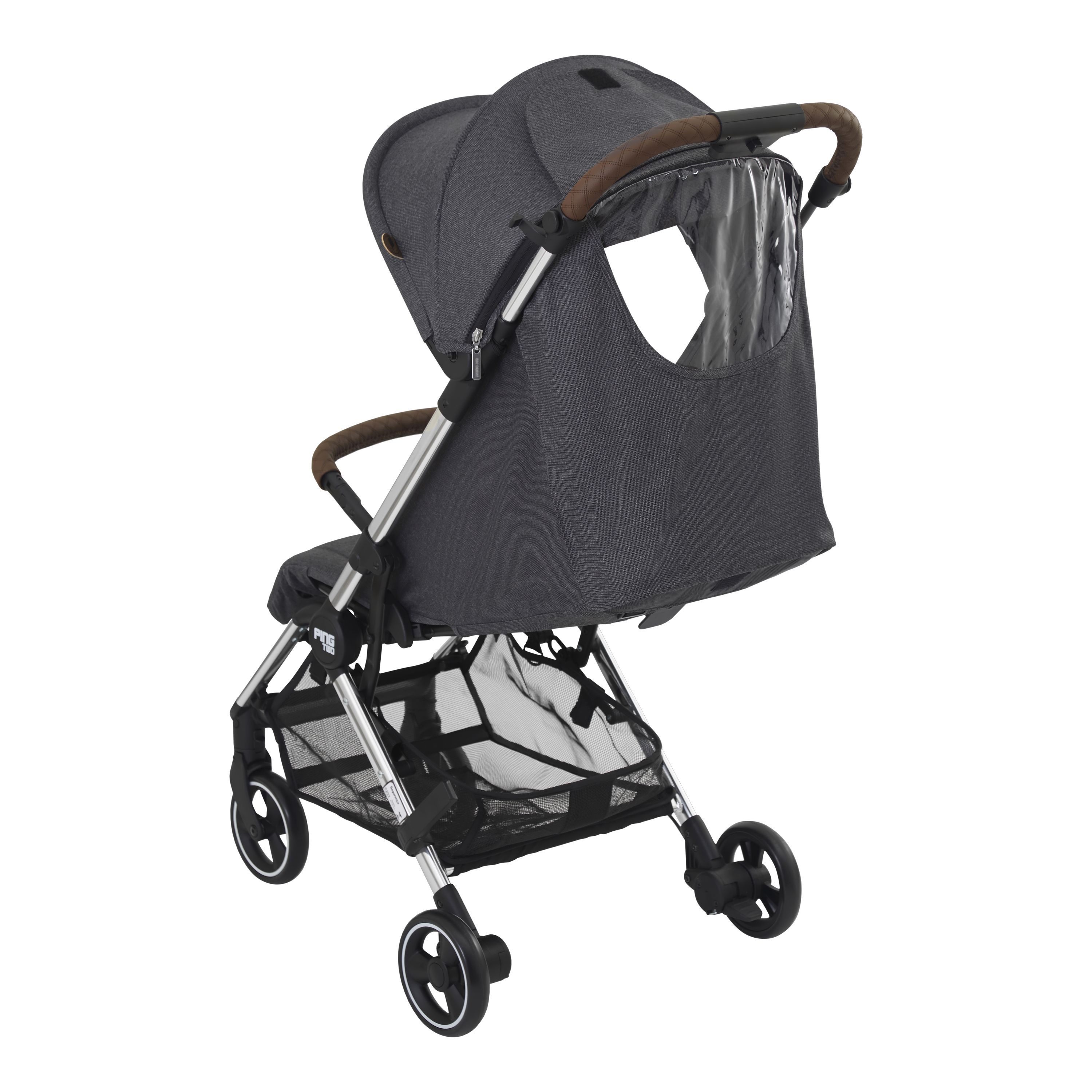 Carrinho de Bebê Ping Two Diamond Cinza