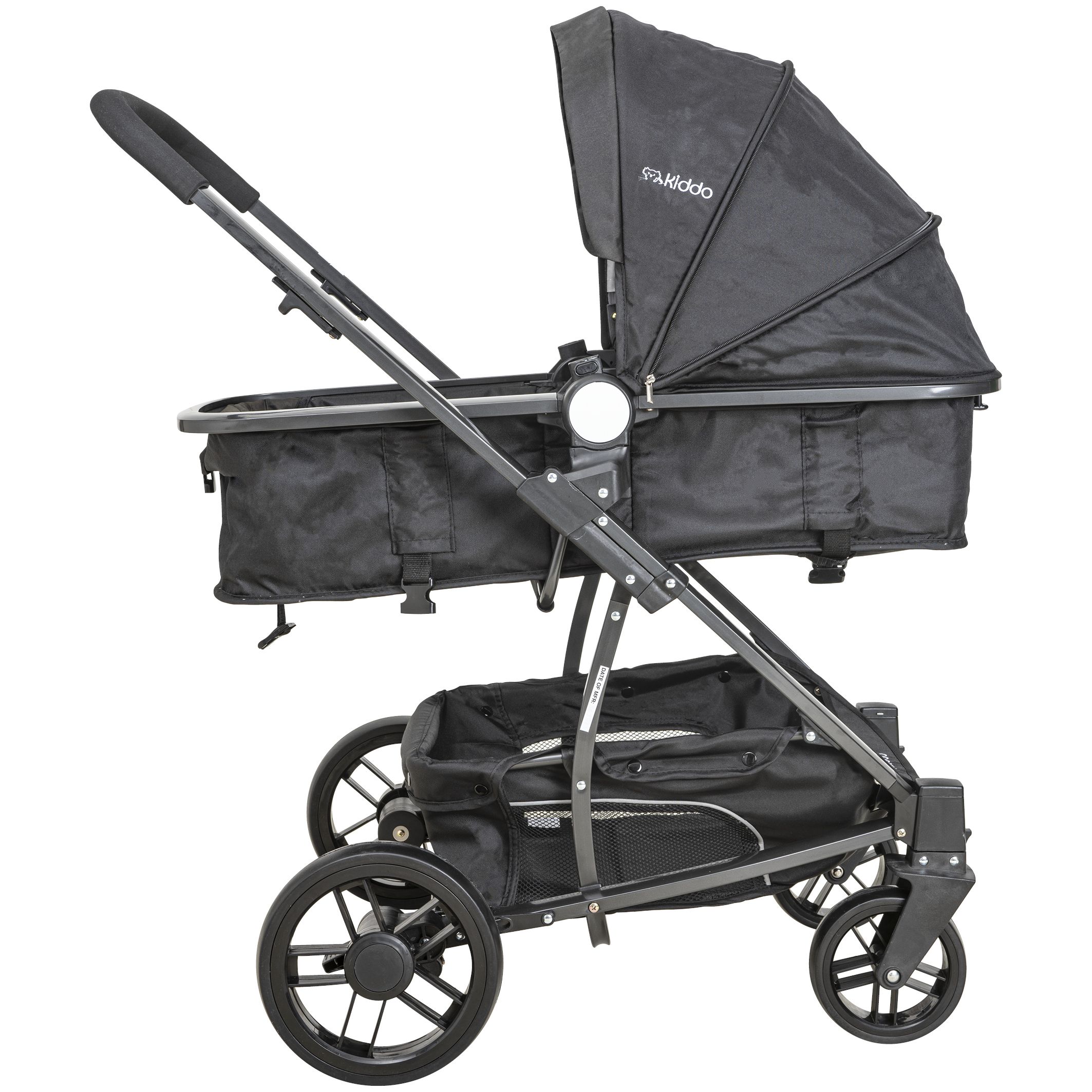 Carrinho de Bebê Moisés para Passeio Winner II Preto