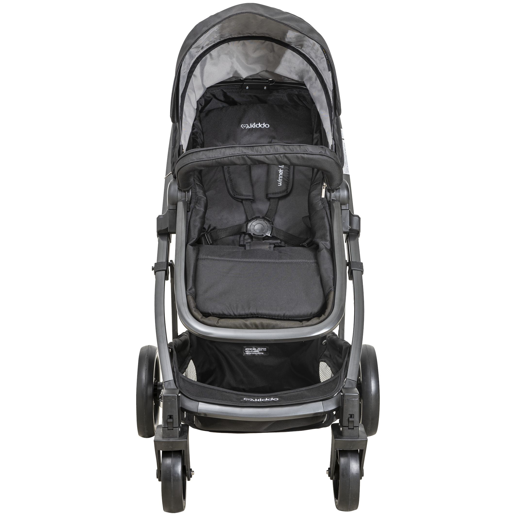 Carrinho de Bebê Moisés para Passeio Winner II Preto