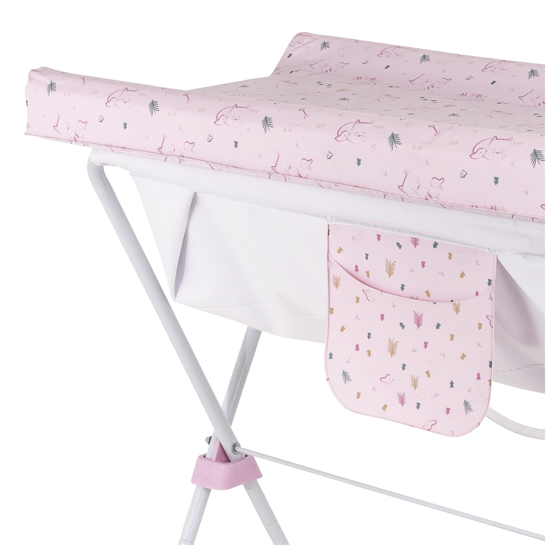 Kit Banheira 2 em 1 com Banheira, Suporte e Trocador Slim Plus Azul