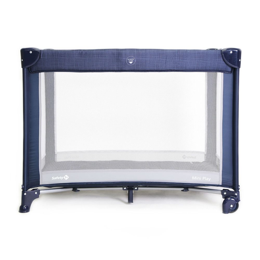 Berço Portátil Mini Play 1T Azul Marinho