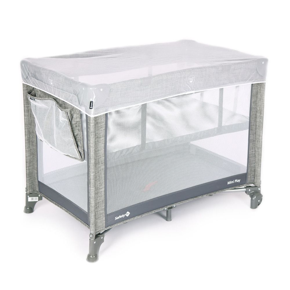 Berço Portátil Mini Play 1T Azul Marinho