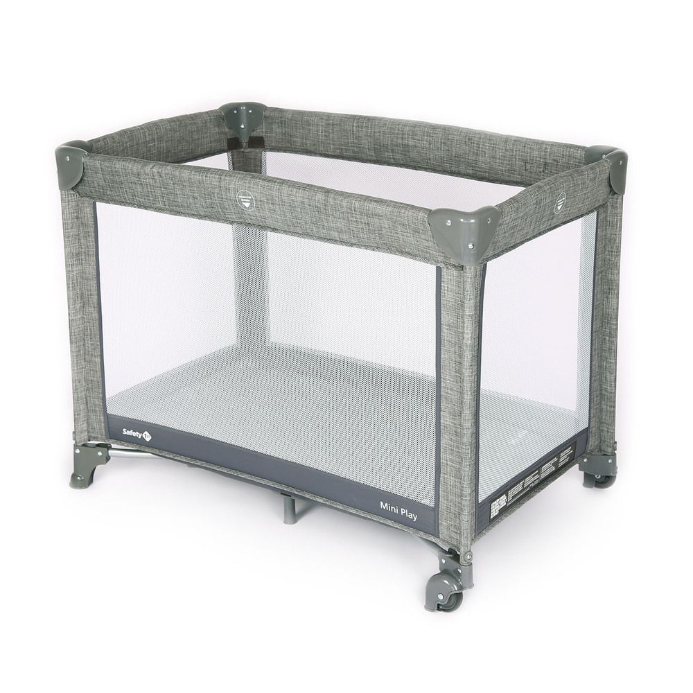 Berço Portátil Mini Play 1T Azul Marinho