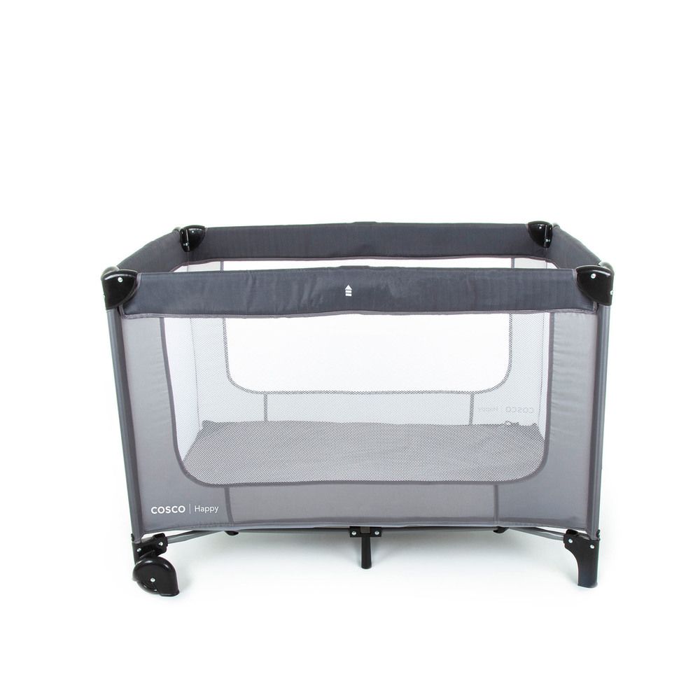 Berço Portátil Happy Cinza