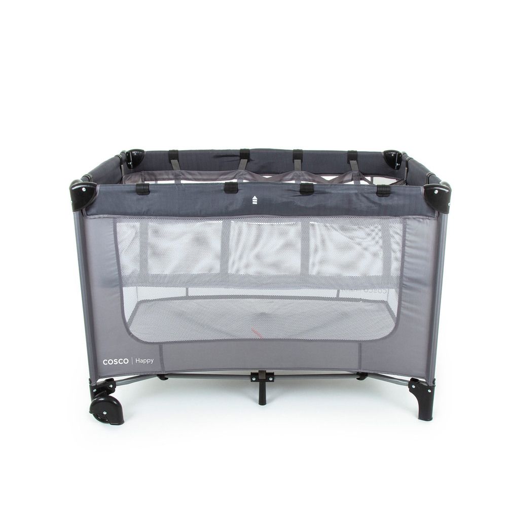 Berço Portátil Happy Cinza