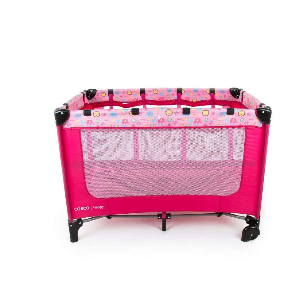 Berço Portátil Happy Cinza