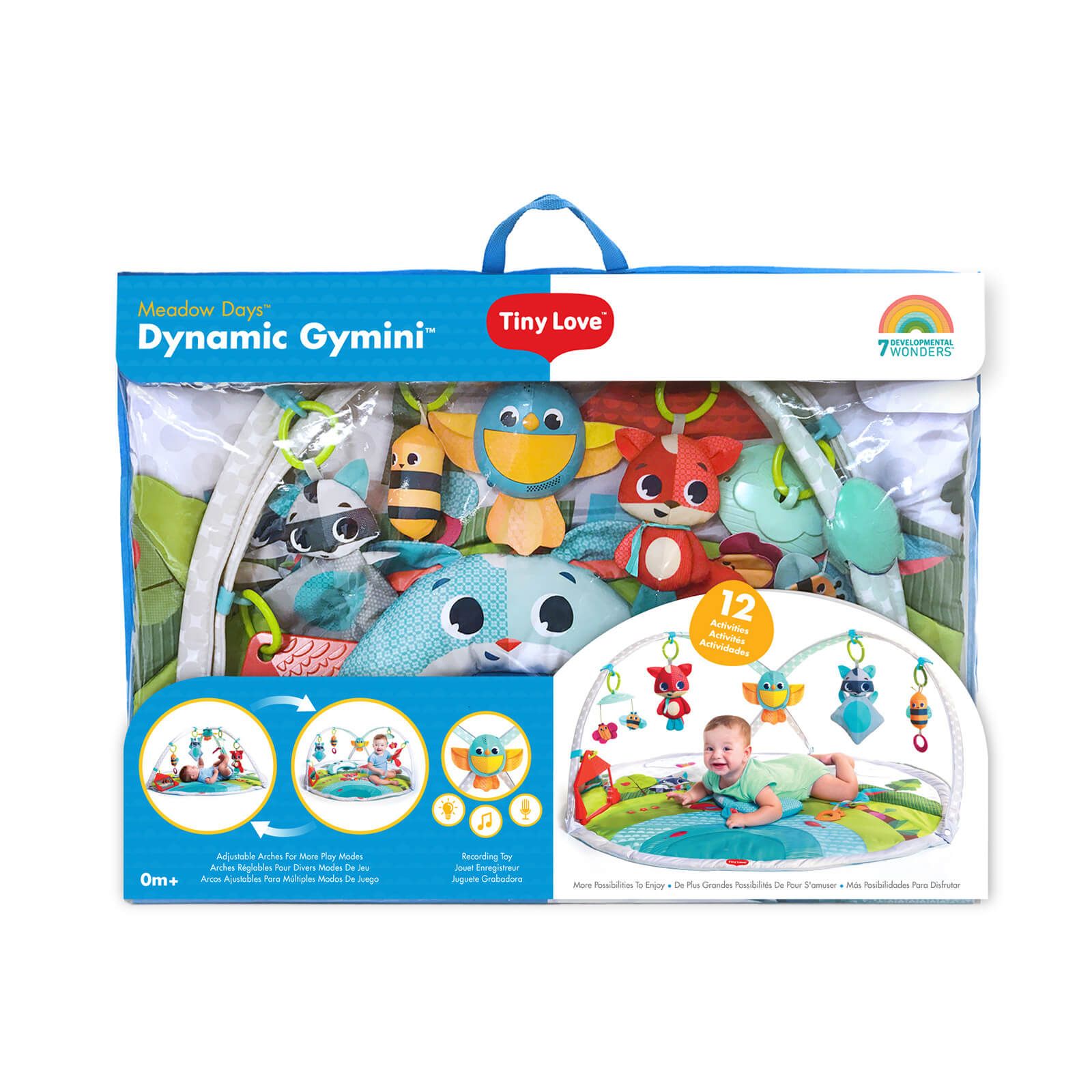 Tapete de Atividades Gymini Dynamic Meadow Days com Gravador de Voz