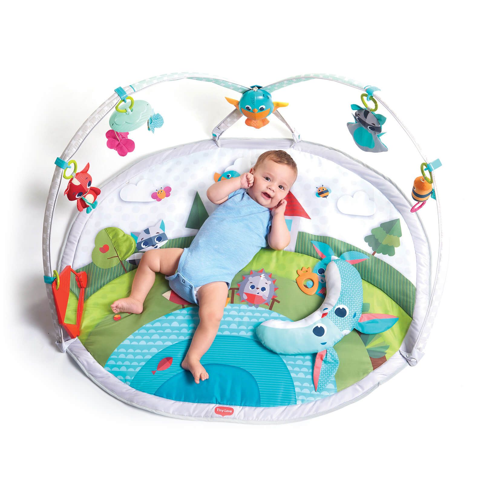 Tapete de Atividades Gymini Dynamic Meadow Days com Gravador de Voz