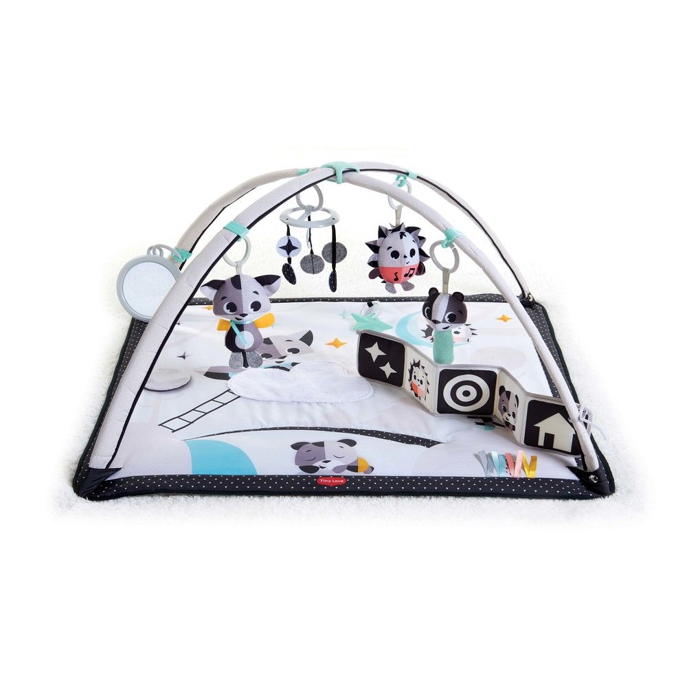 Tapete de Atividades Gymini Magic Black & White Meadow Days