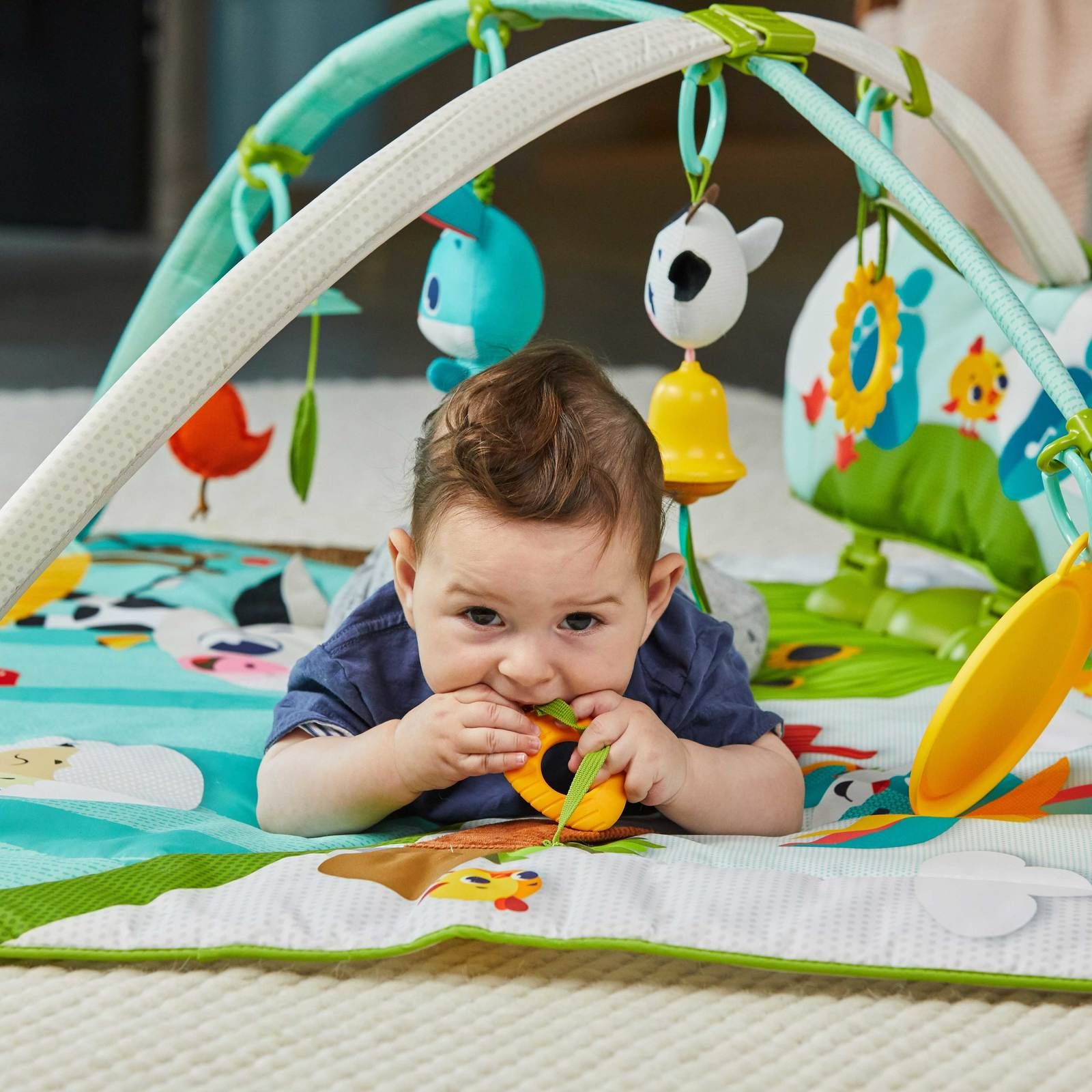 Tapete de Atividades Gymini Kick & Play Tiny Farm