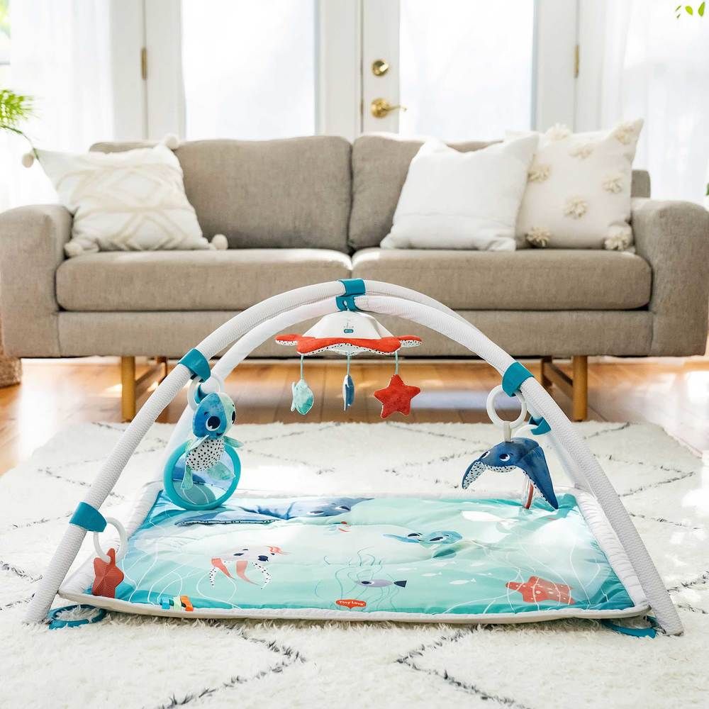Tapete de Atividades 2 em 1 Móbile Musical Treasure The Ocean