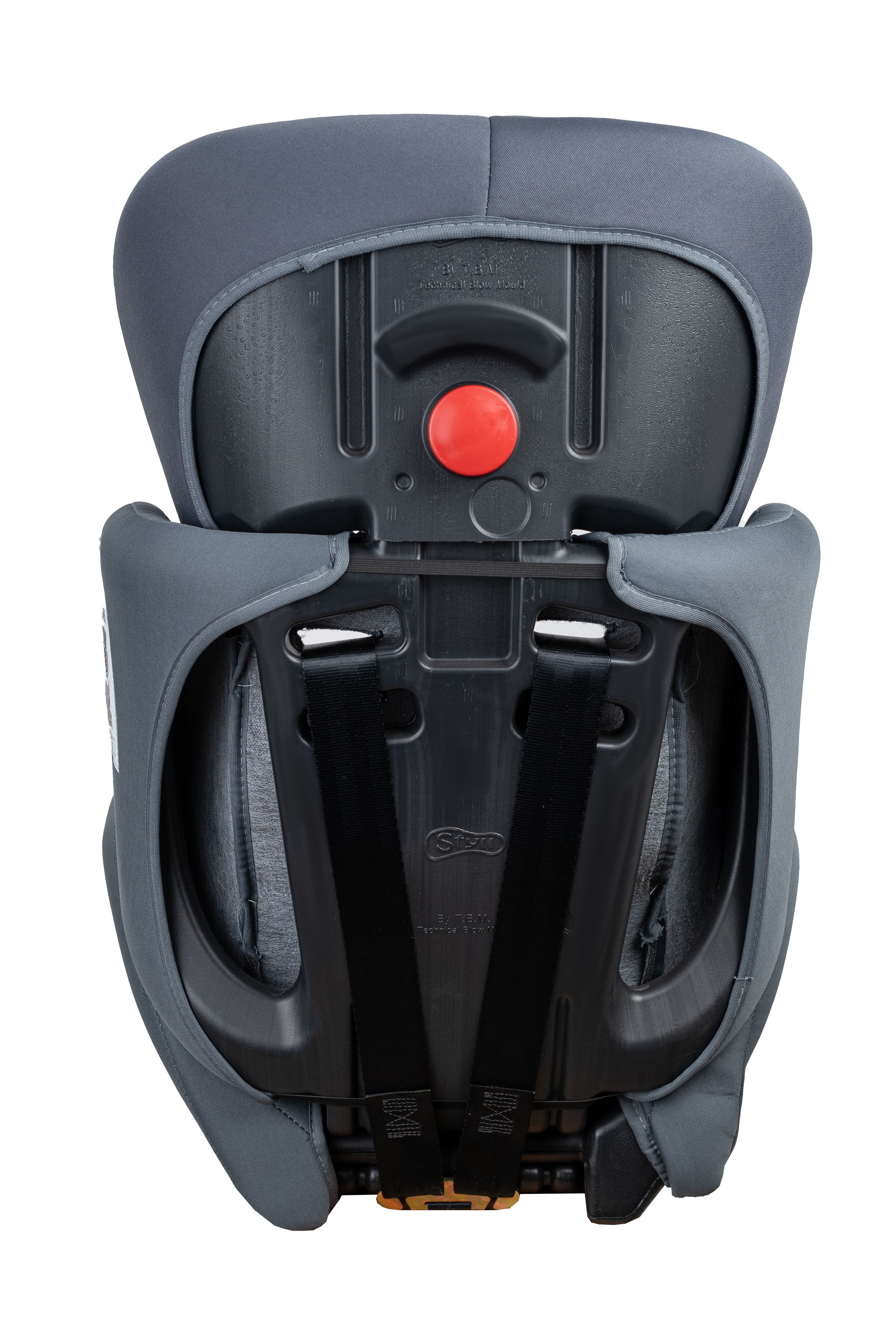 Cadeirinha de Carro Dream Baby Cinza e Rosa