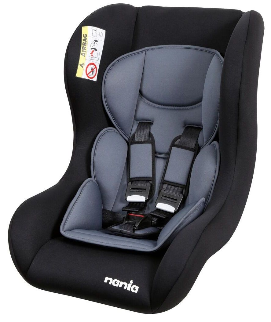 Cadeirinha de Carro Trio Accès Preto e Cinza