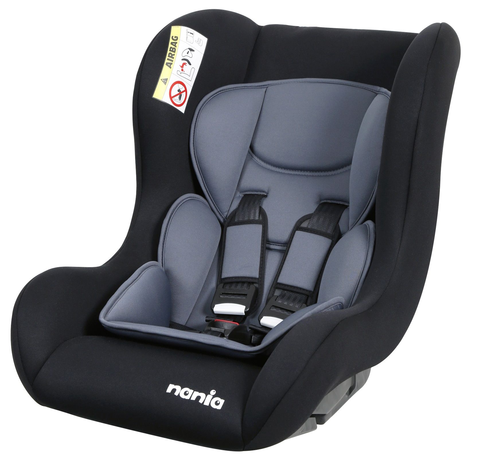 Cadeirinha de Carro Trio Accès Preto e Cinza