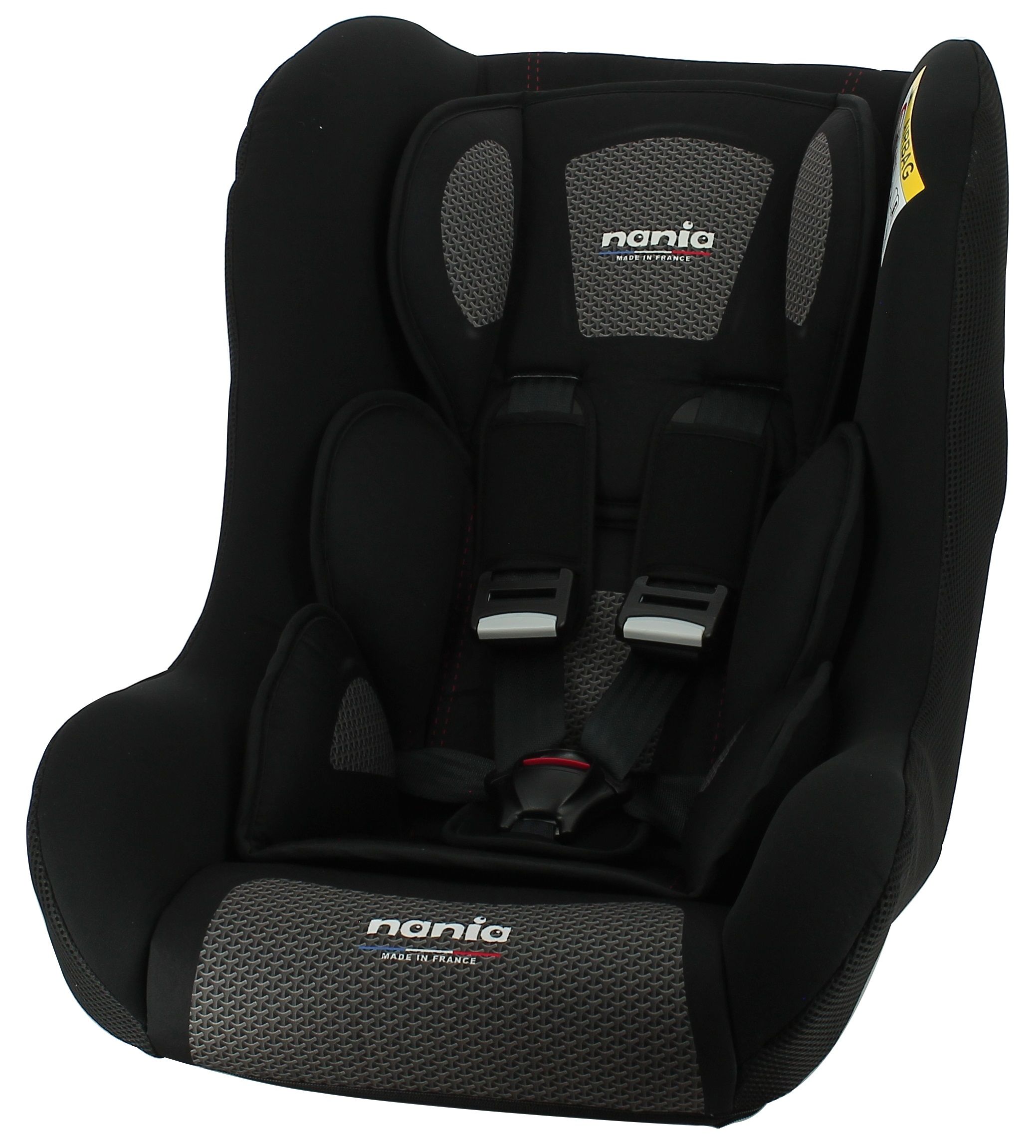 Cadeirinha de Carro Trio Riche Preto e Cinza