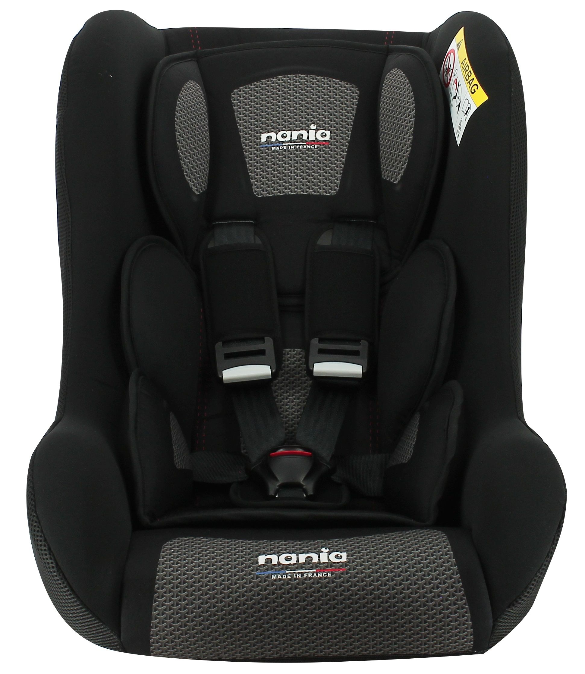 Cadeirinha de Carro Trio Riche Preto e Cinza