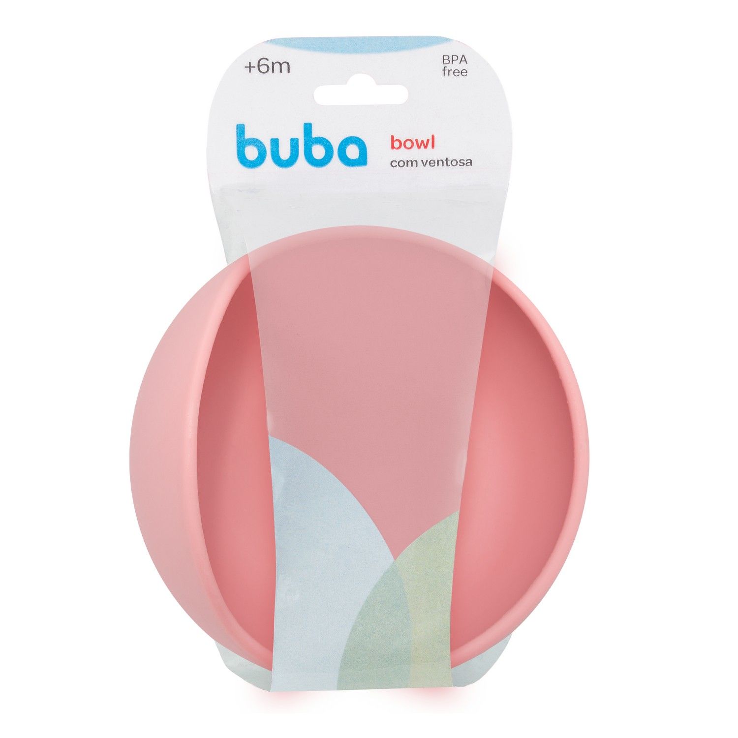 Bowl de Silicone com Ventosa Azul