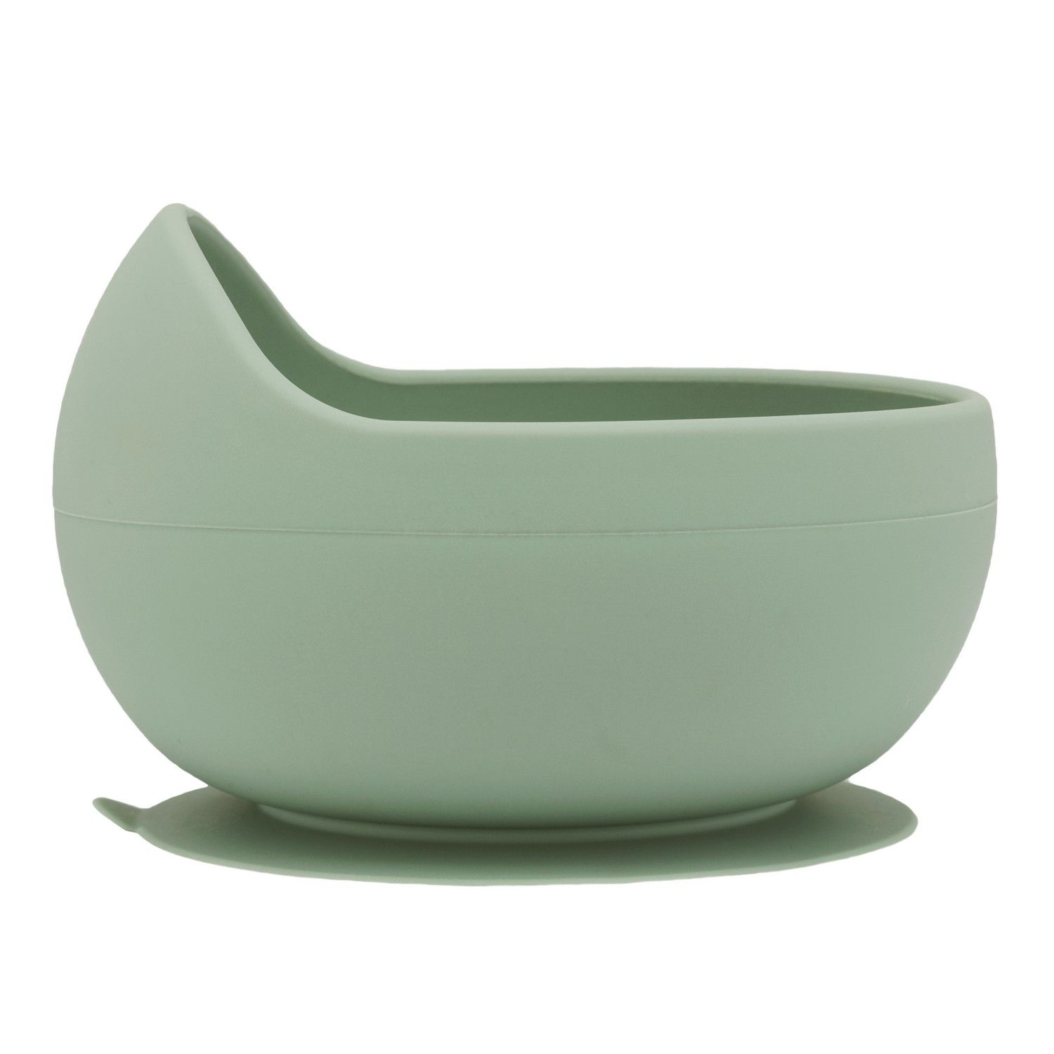 Bowl de Silicone com Ventosa Azul
