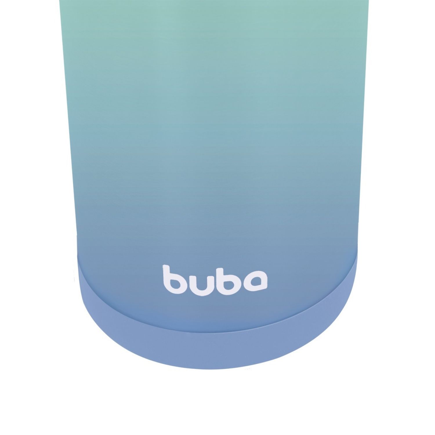 Copo Térmico Parede Dupla com Canudo Azul e Verde