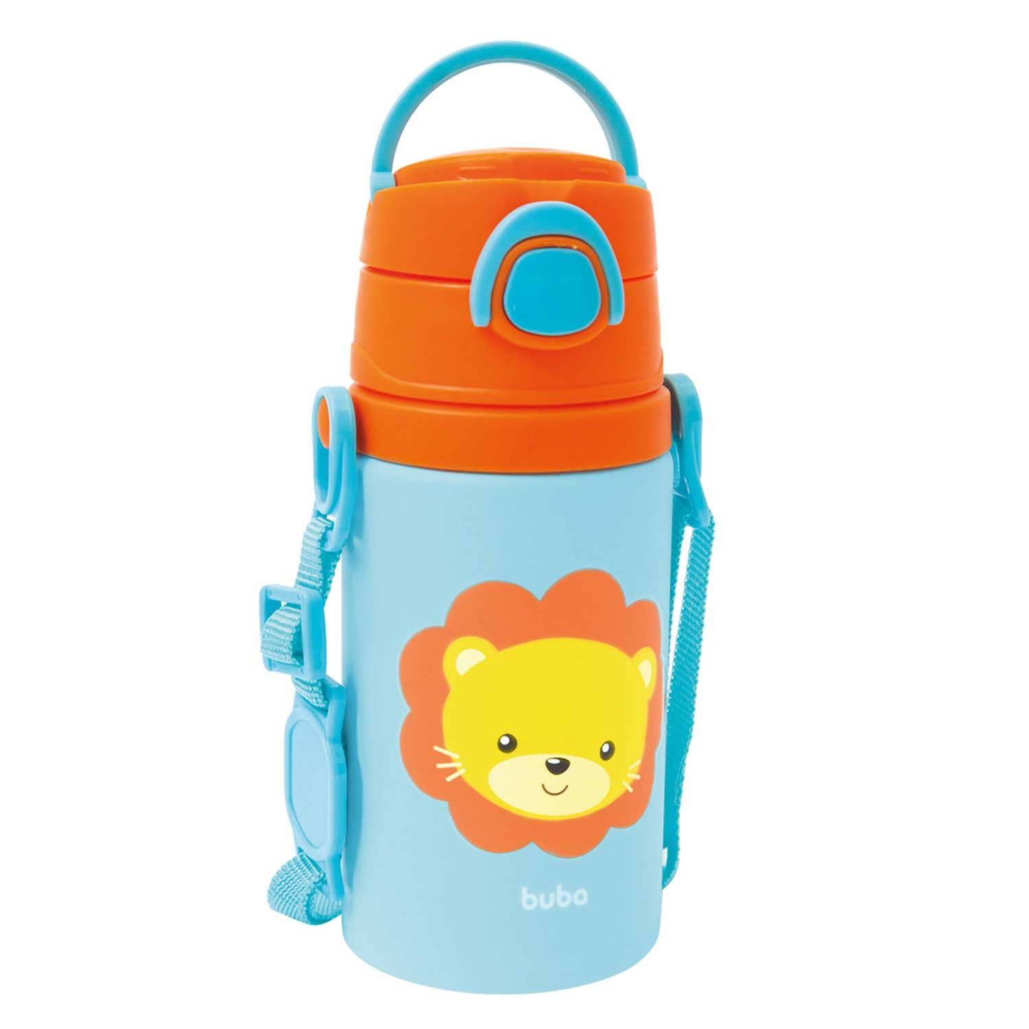 Garrafinha de Alumínio Animal Fun Leão