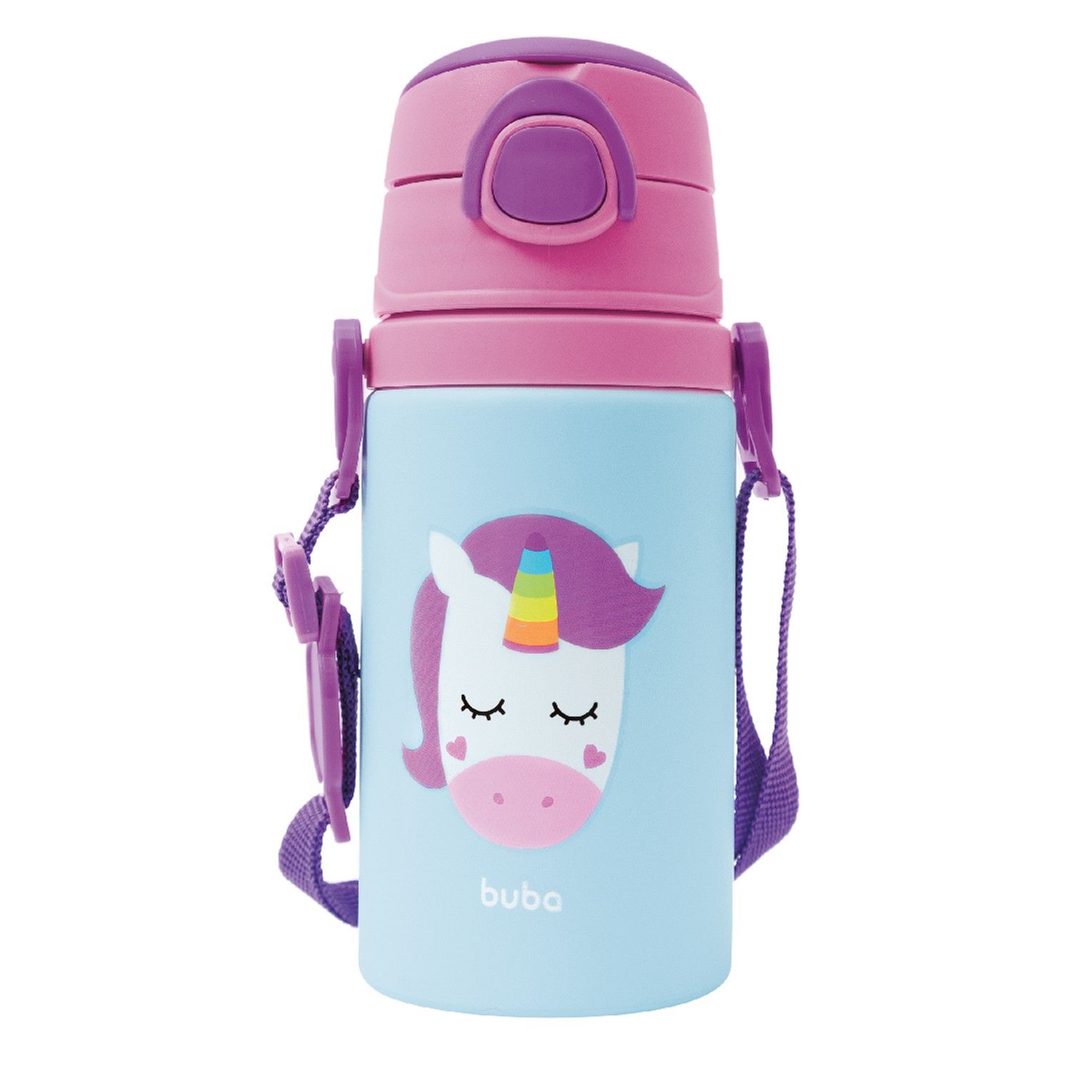 Garrafinha de Alumínio Animal Fun Unicórnio