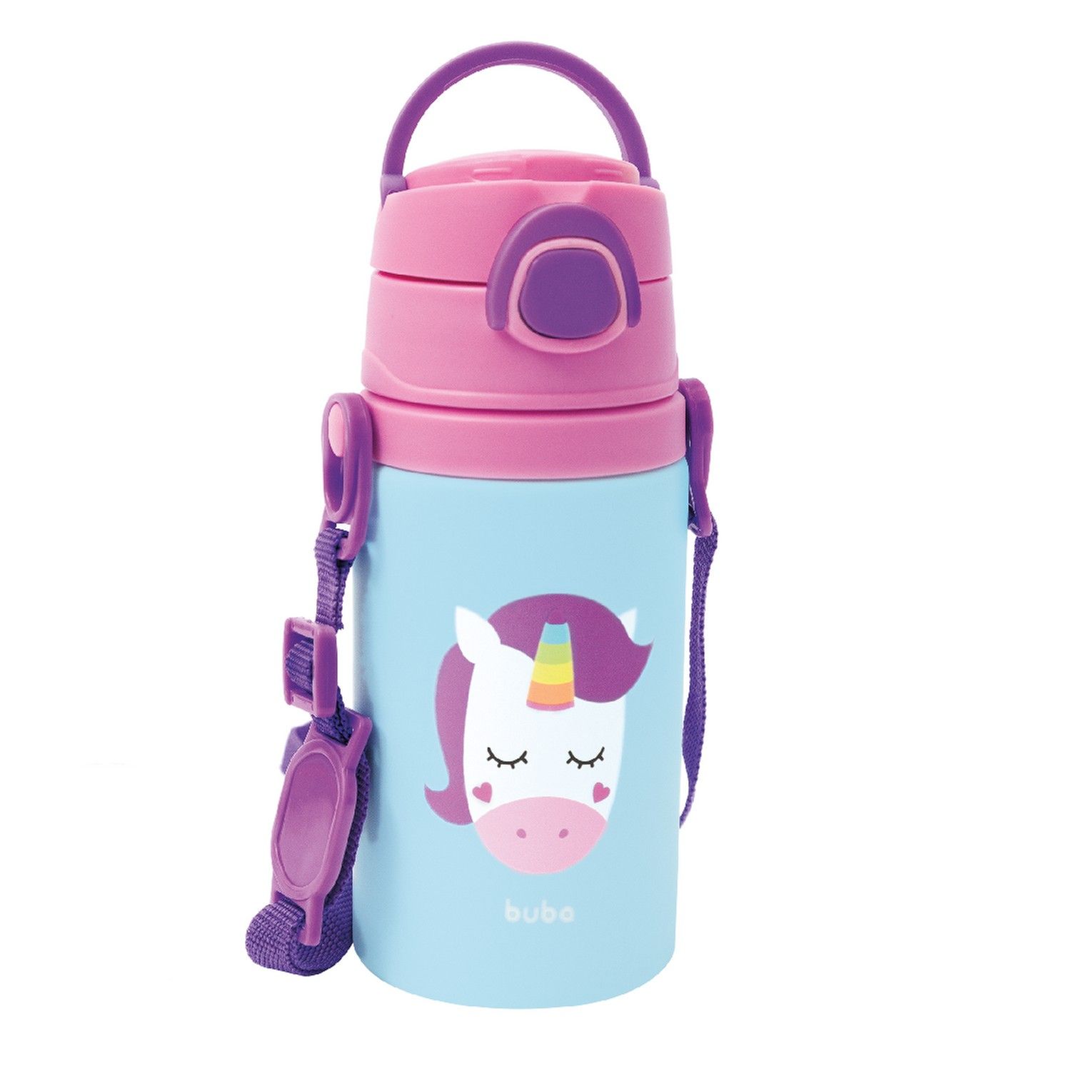 Garrafinha de Alumínio Animal Fun Unicórnio