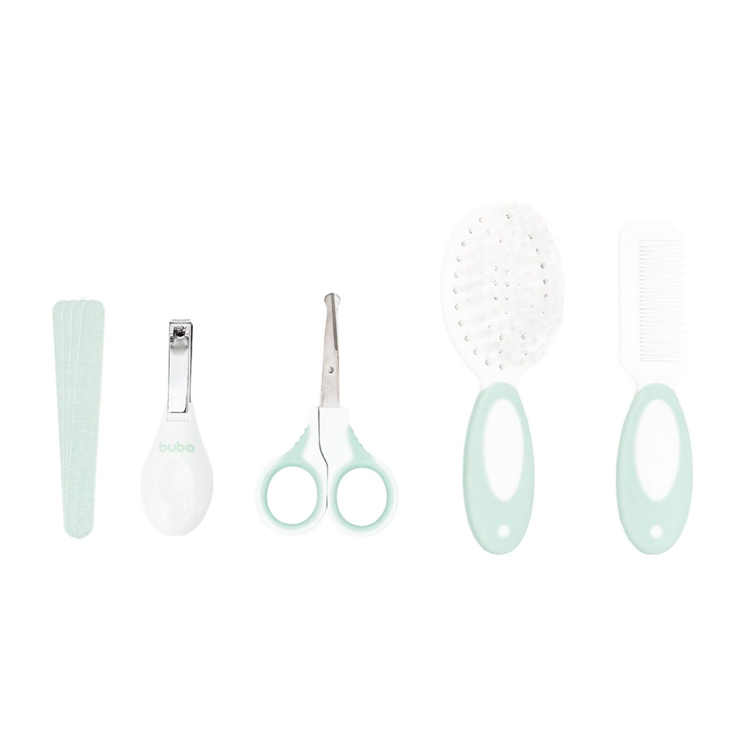 Kit Cuidados Bebê com Estojo Branco e Azul