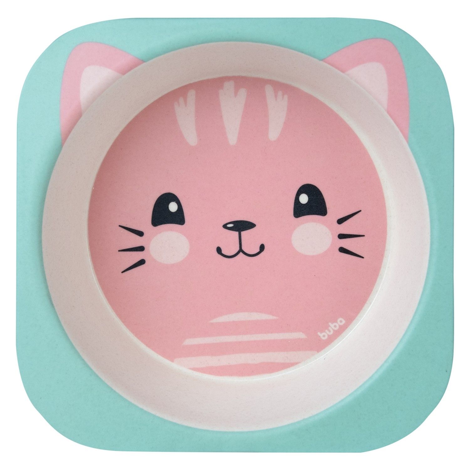 Kit Refeição Bambu Gatinha