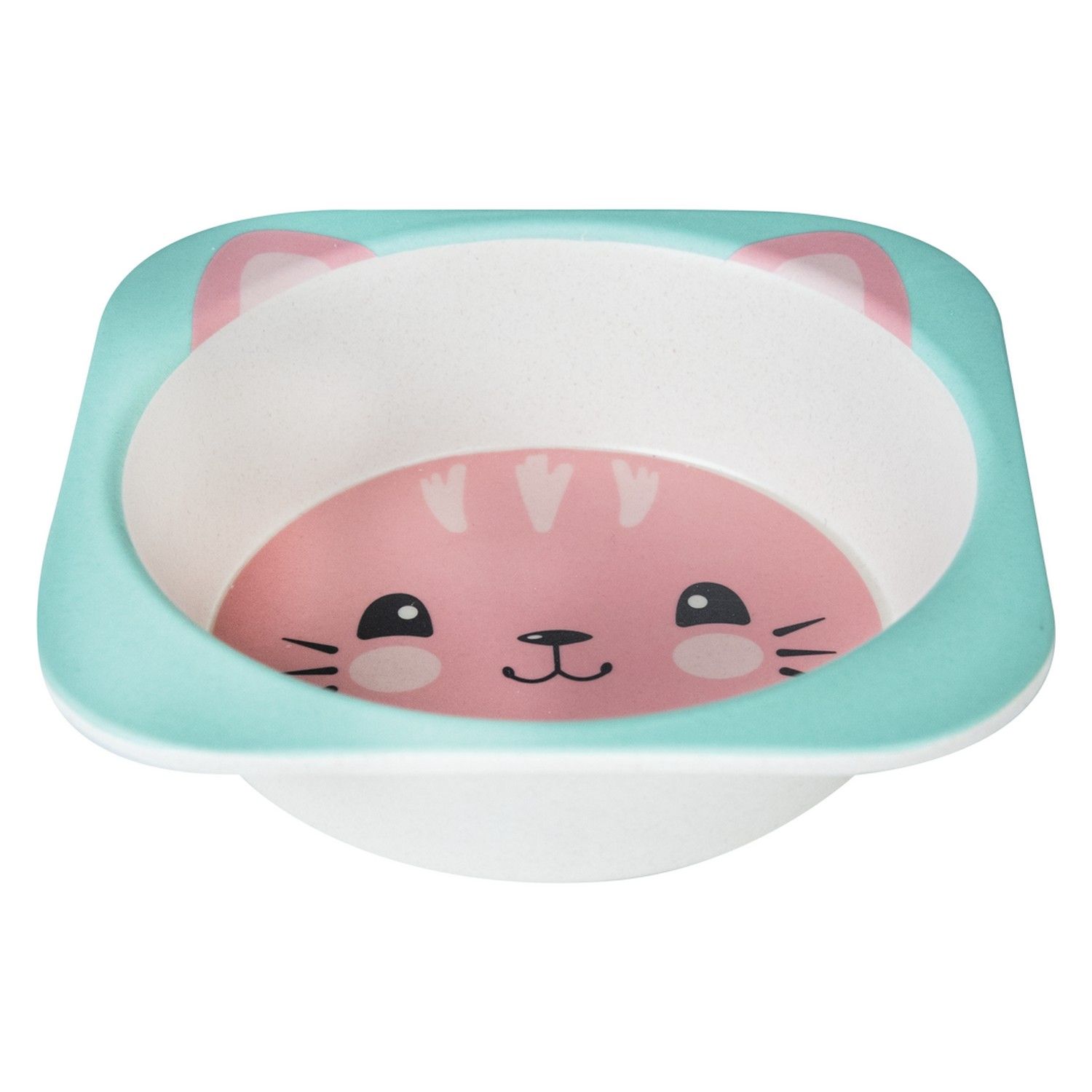 Kit Refeição Bambu Gatinha