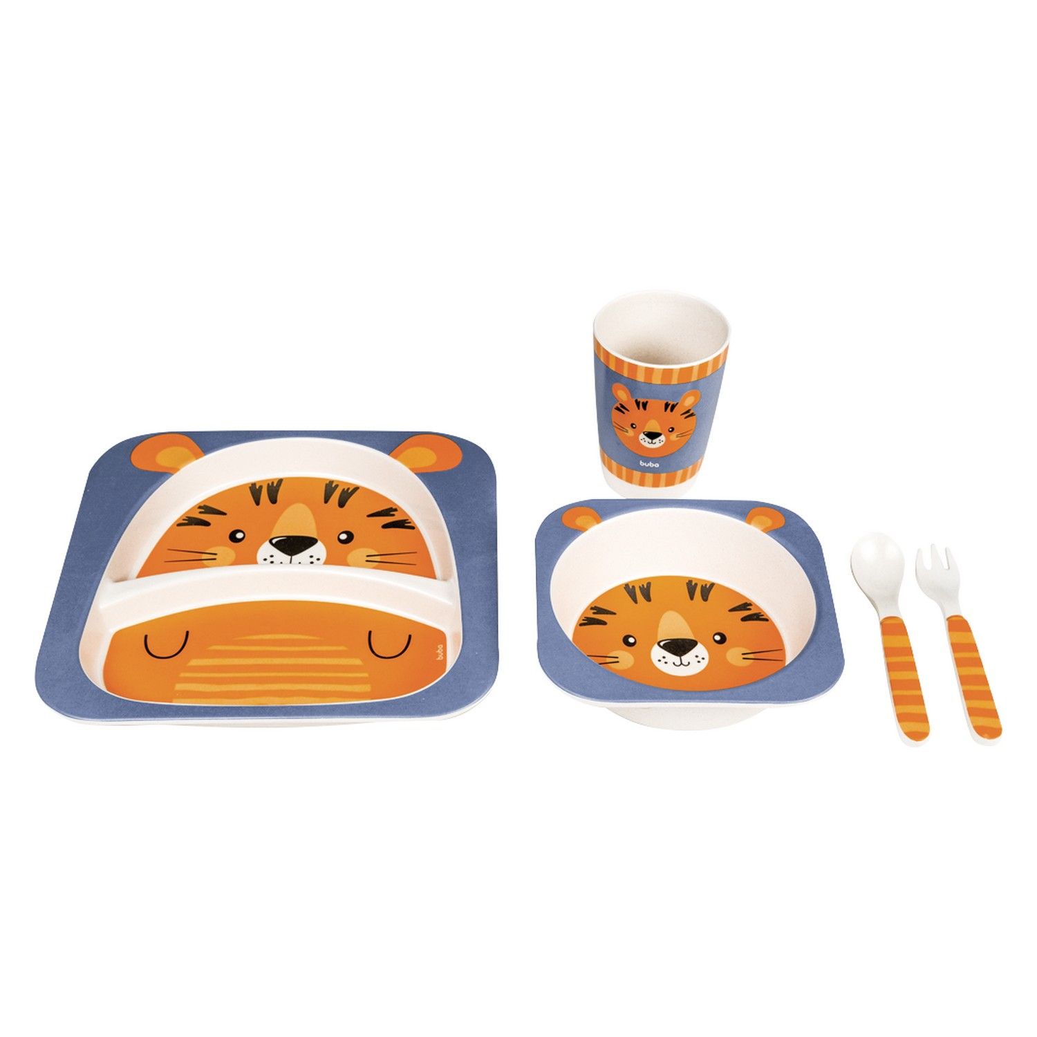 Kit Refeição Bambu Tigre