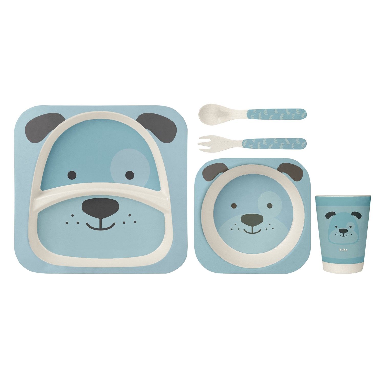 Kit Refeição Bambu Cachorro