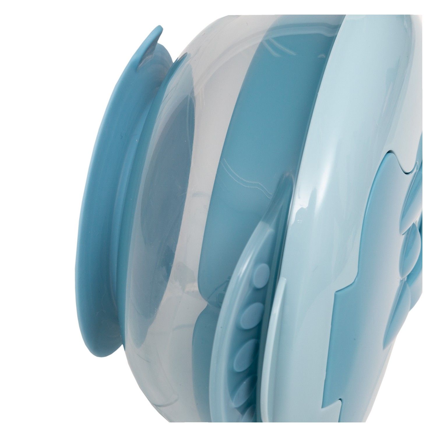 Kit Refeição com Compartimento e Talheres Azul