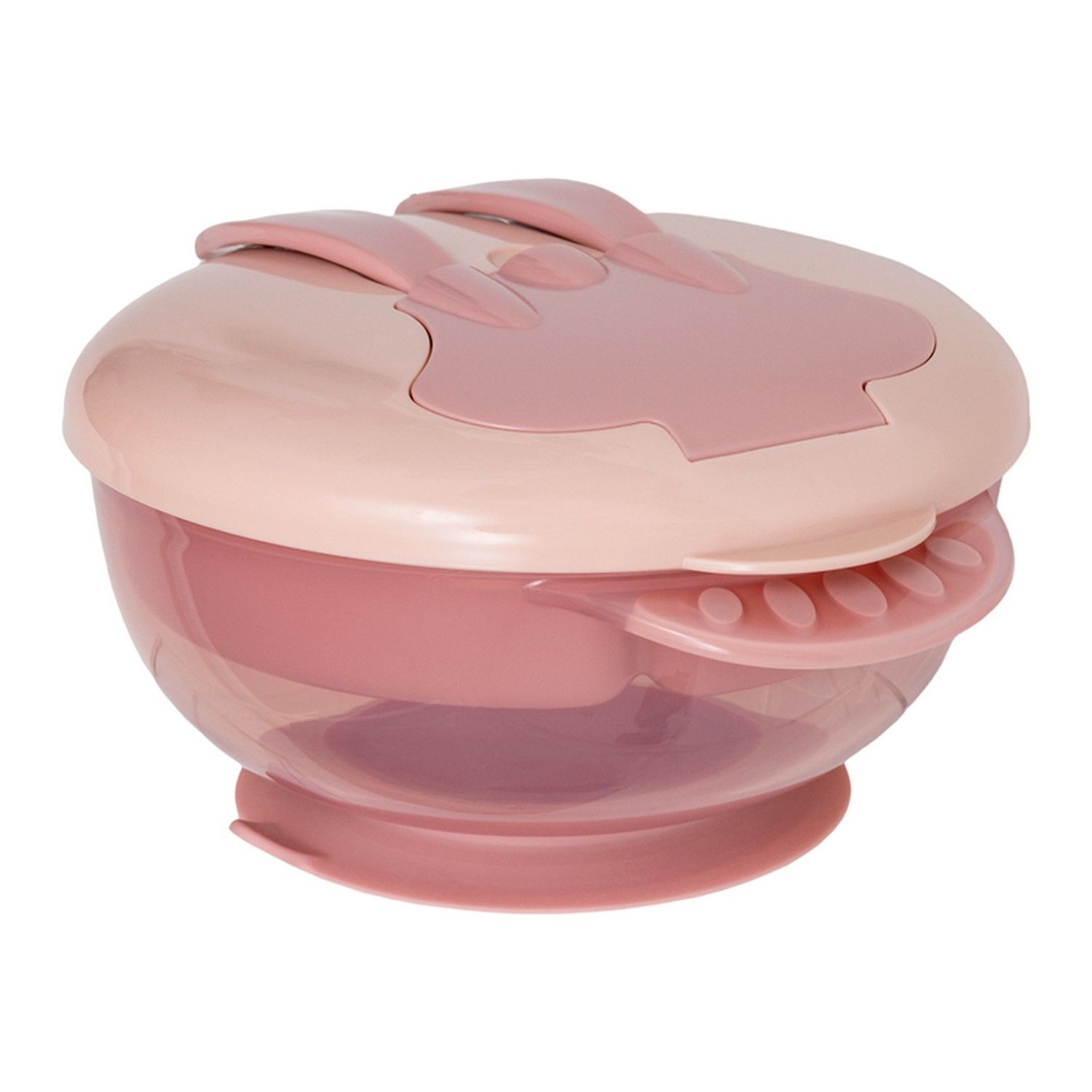 Kit Refeição com Compartimento e Talheres Azul