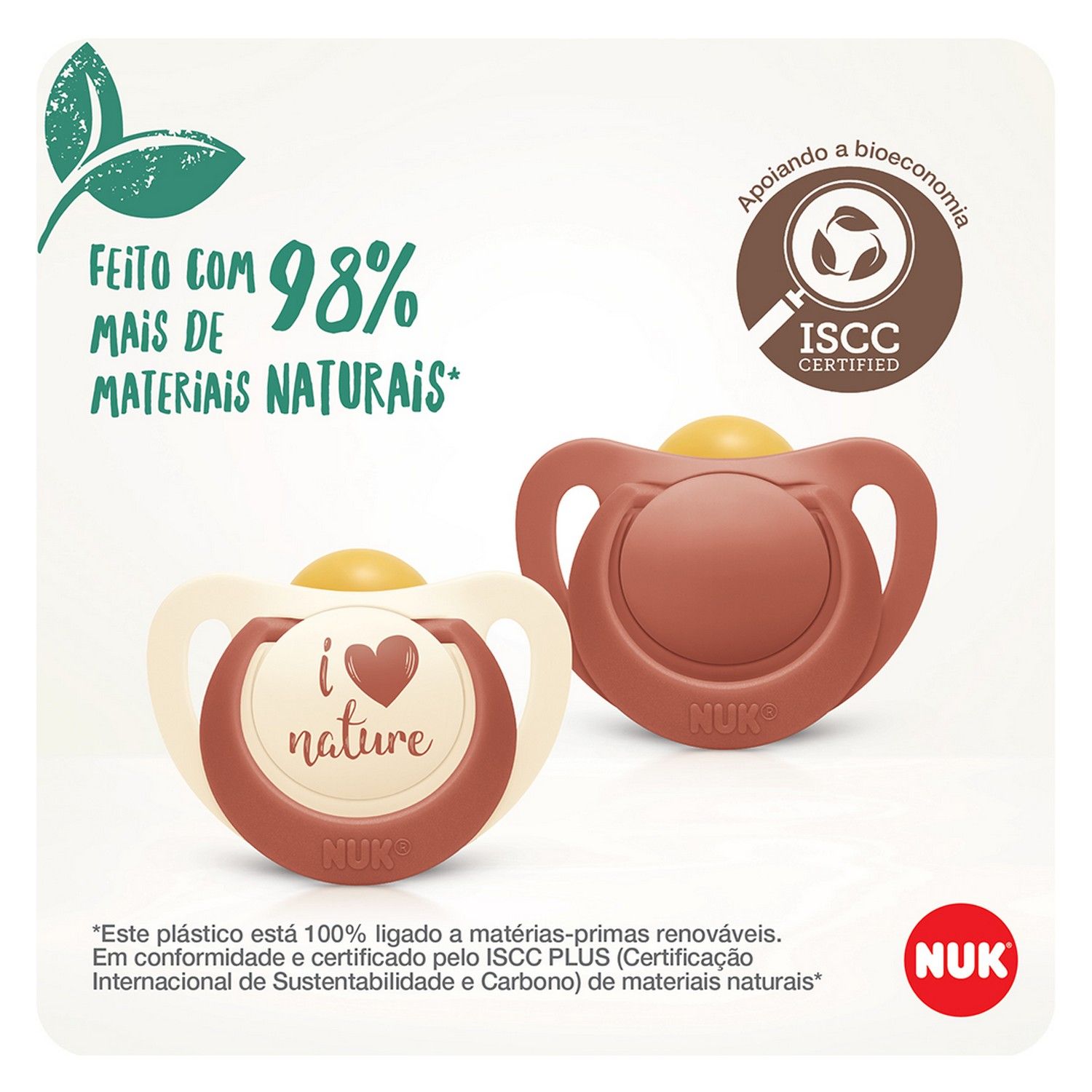 Kit Chupeta Nature 6+ Meses Verde