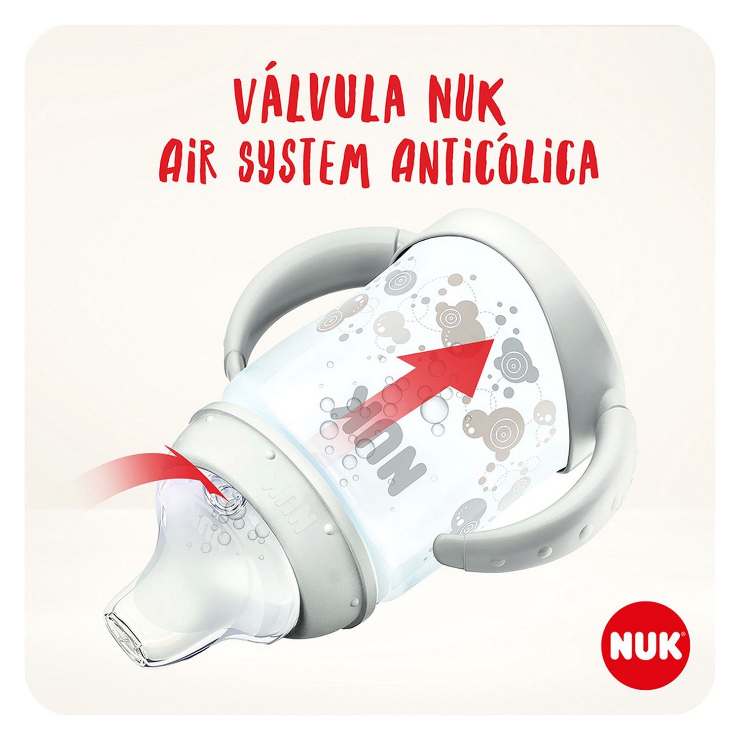 Copo de Treinamento Controle de Temperatura 150ml Branco