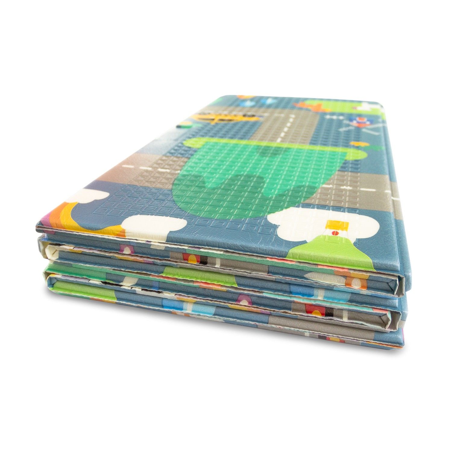 Tapete Infantil Dobrável ABC Bichinhos na Cidade 200 x 150cm - imagem 4