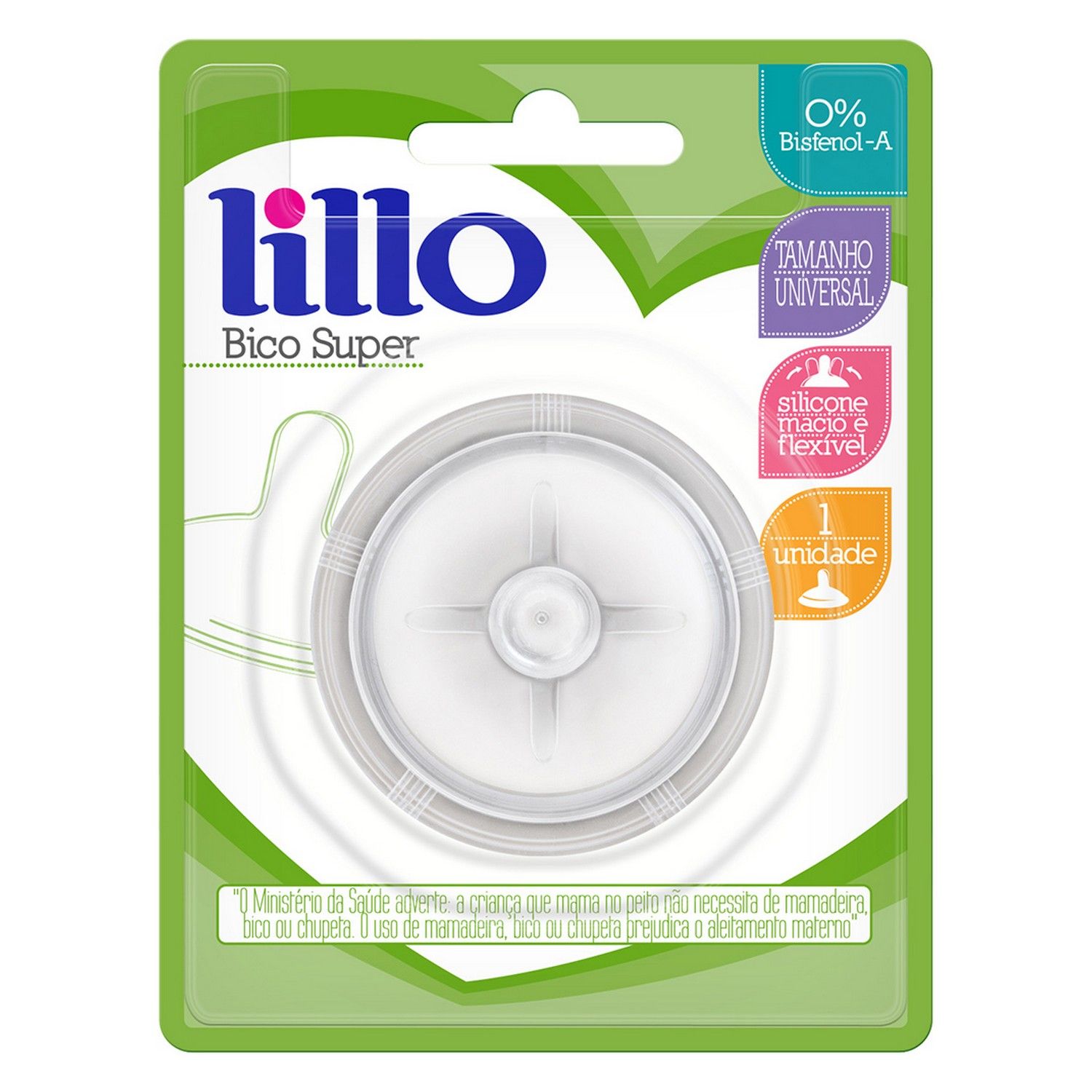 Bico Super Silicone para Mamadeira